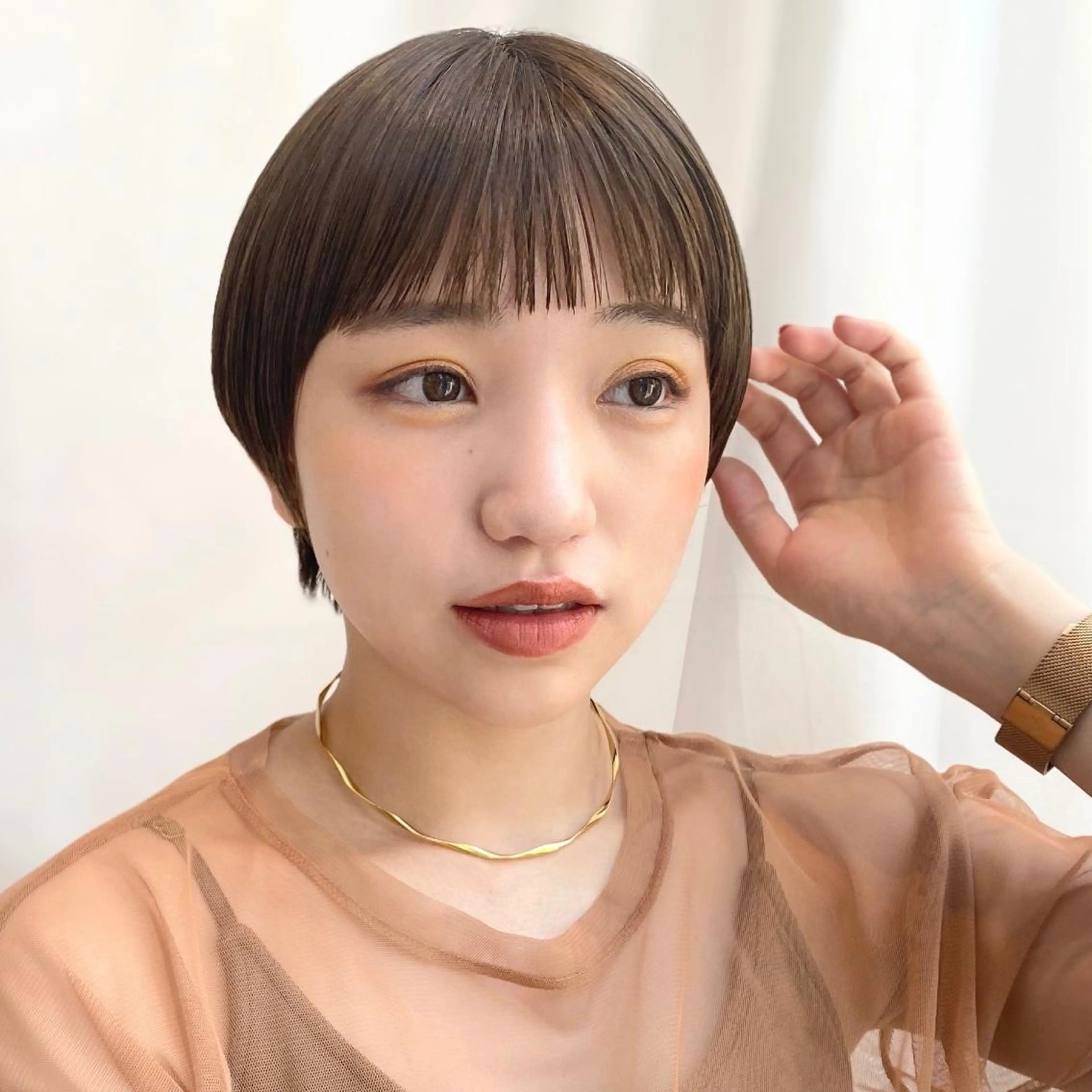 ショート 韓国くびれレイヤー 🇰🇷はづきのヘアスタイル