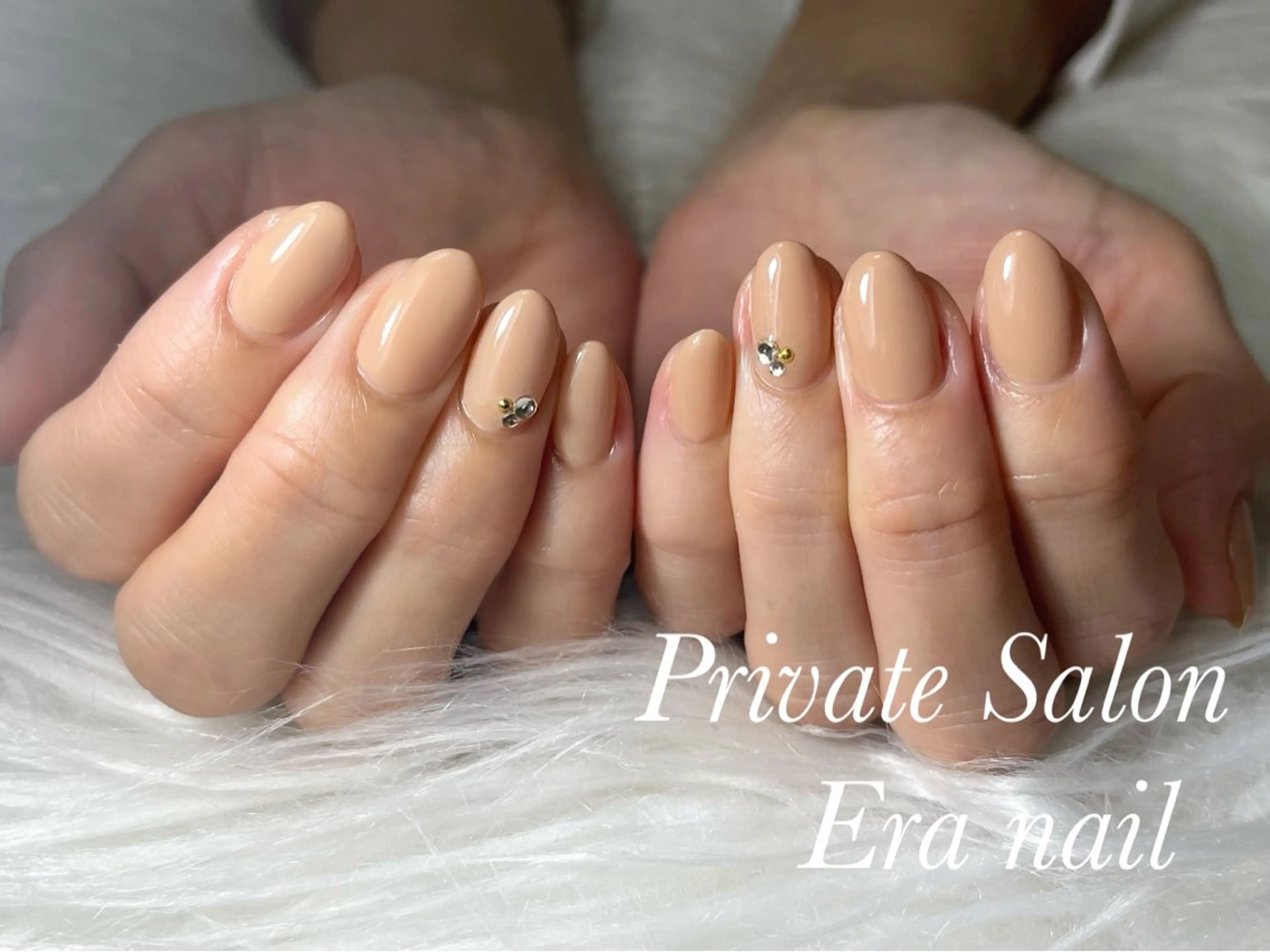 ネイル ワンカラーネイル ハンドネイル Era nailのネイルデザイン