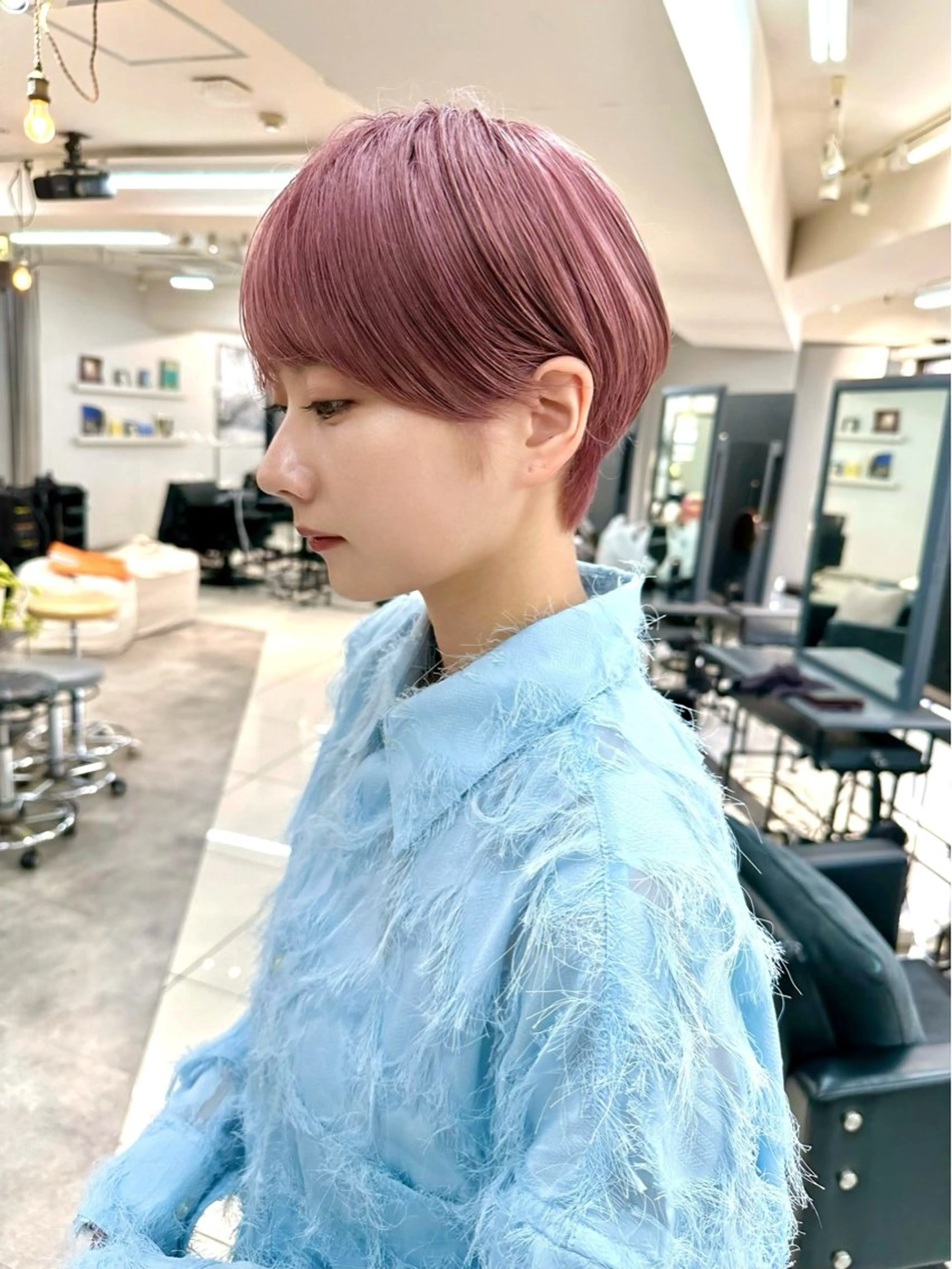 ショート カット 骨格診断で絶対可愛い ✨丸みショート✨凌弥のヘアスタイル