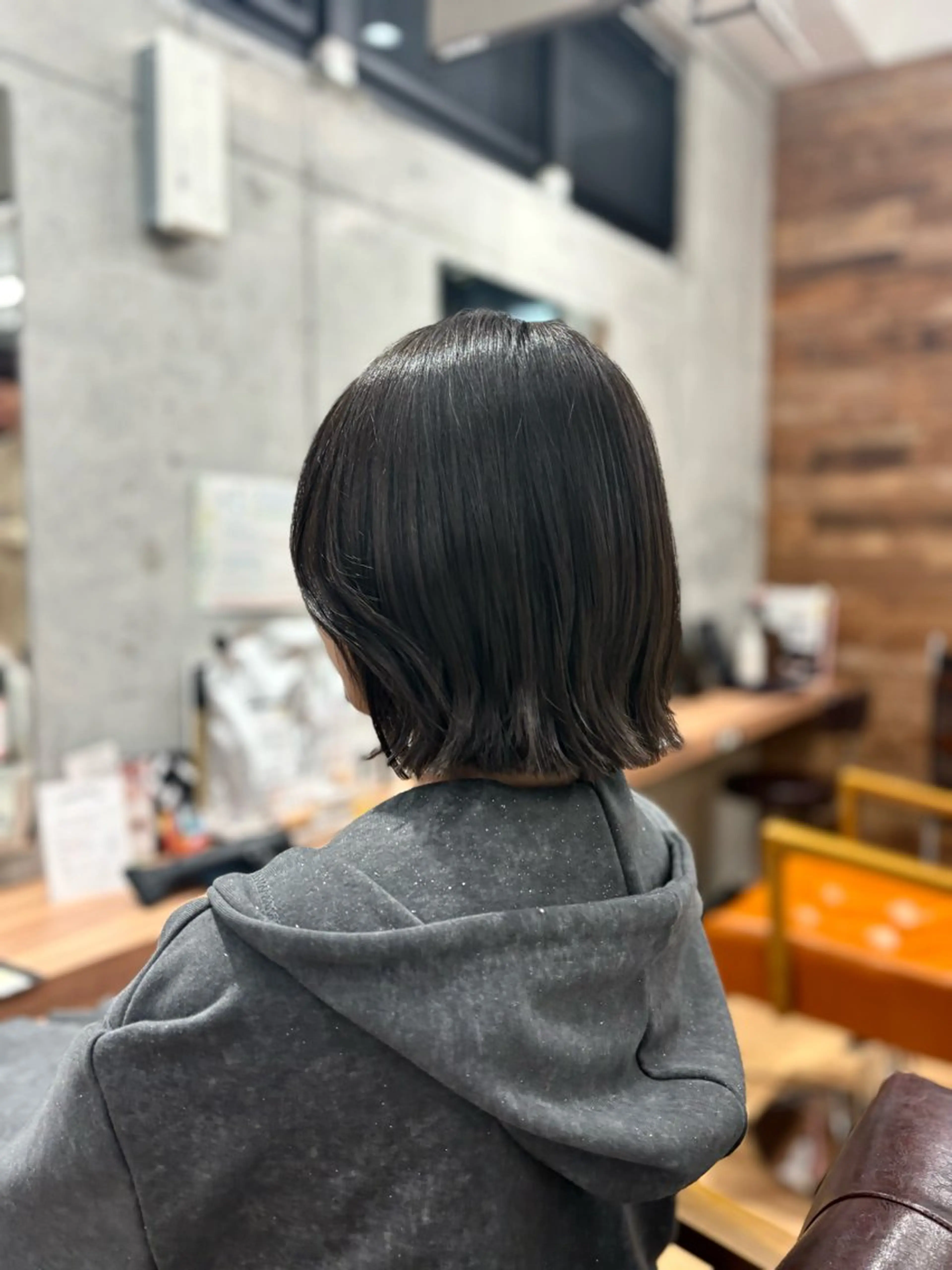 ショート ボブ 外ハネヘア hair&spa Liino所属・Liinoアイナ /カットモデル募集中のヘアスタイル