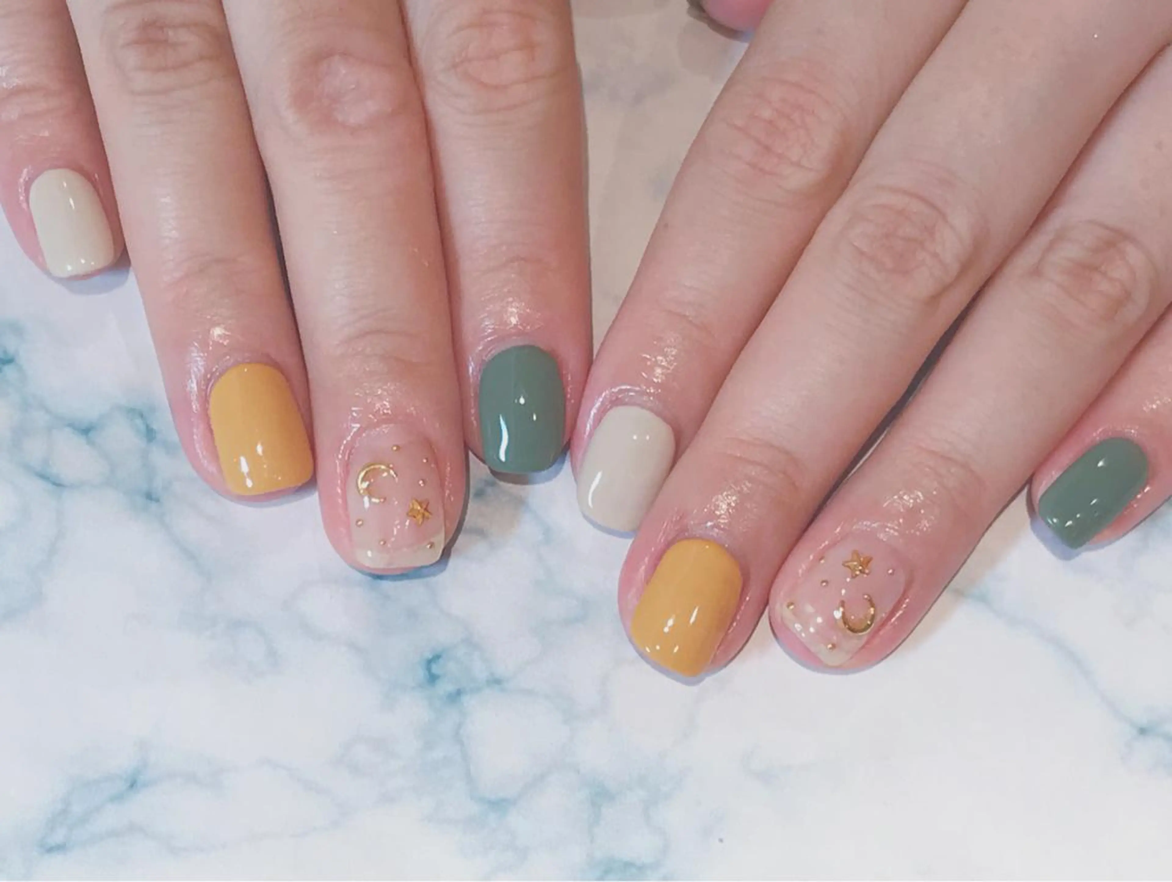 ネイル ハンドネイル LUKE所属・もとまつ さちこのネイルデザイン