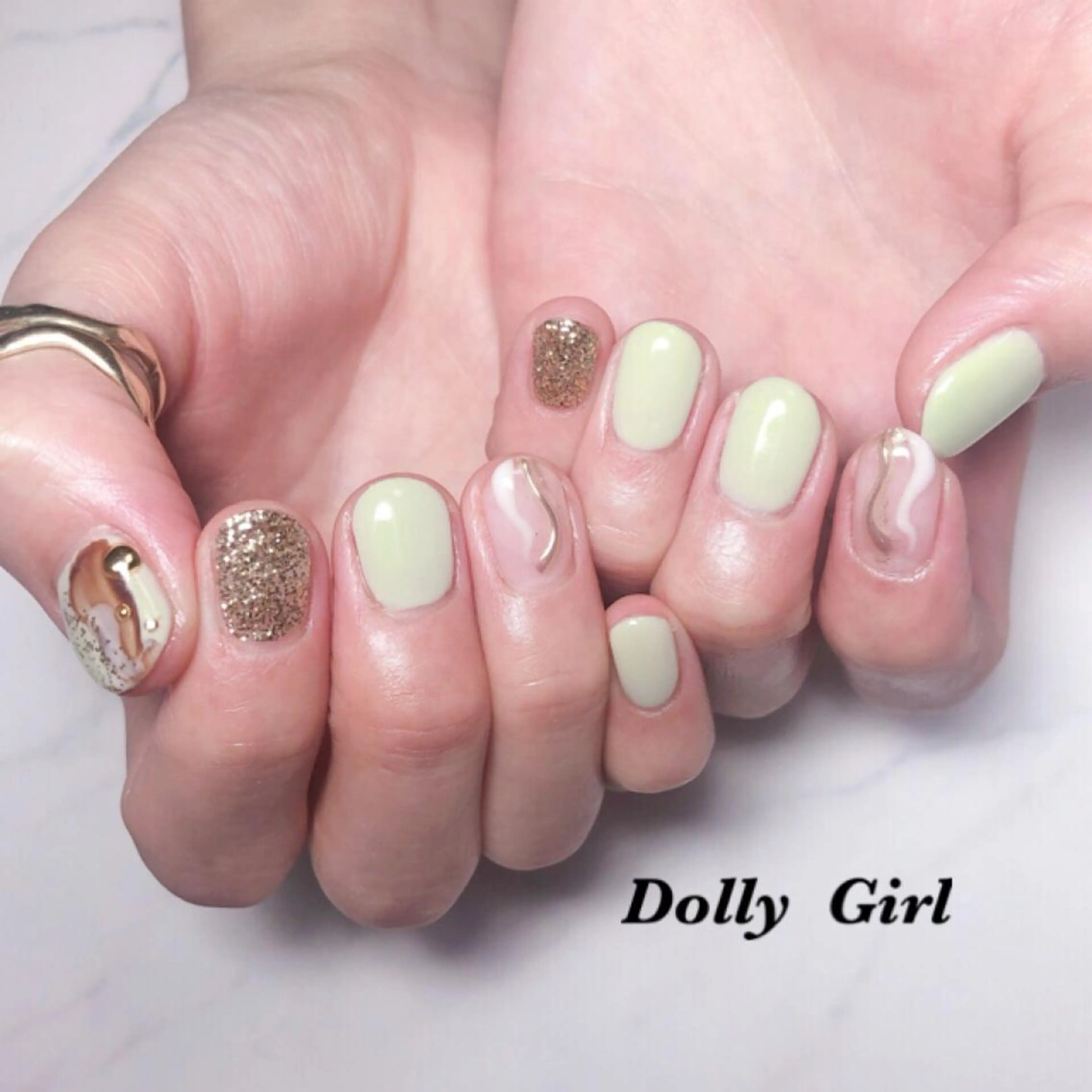 ネイル 個室ネイルサロンDolly Girl〜ドーリーガール〜所属・DollyGirl KYOKOのネイルデザイン