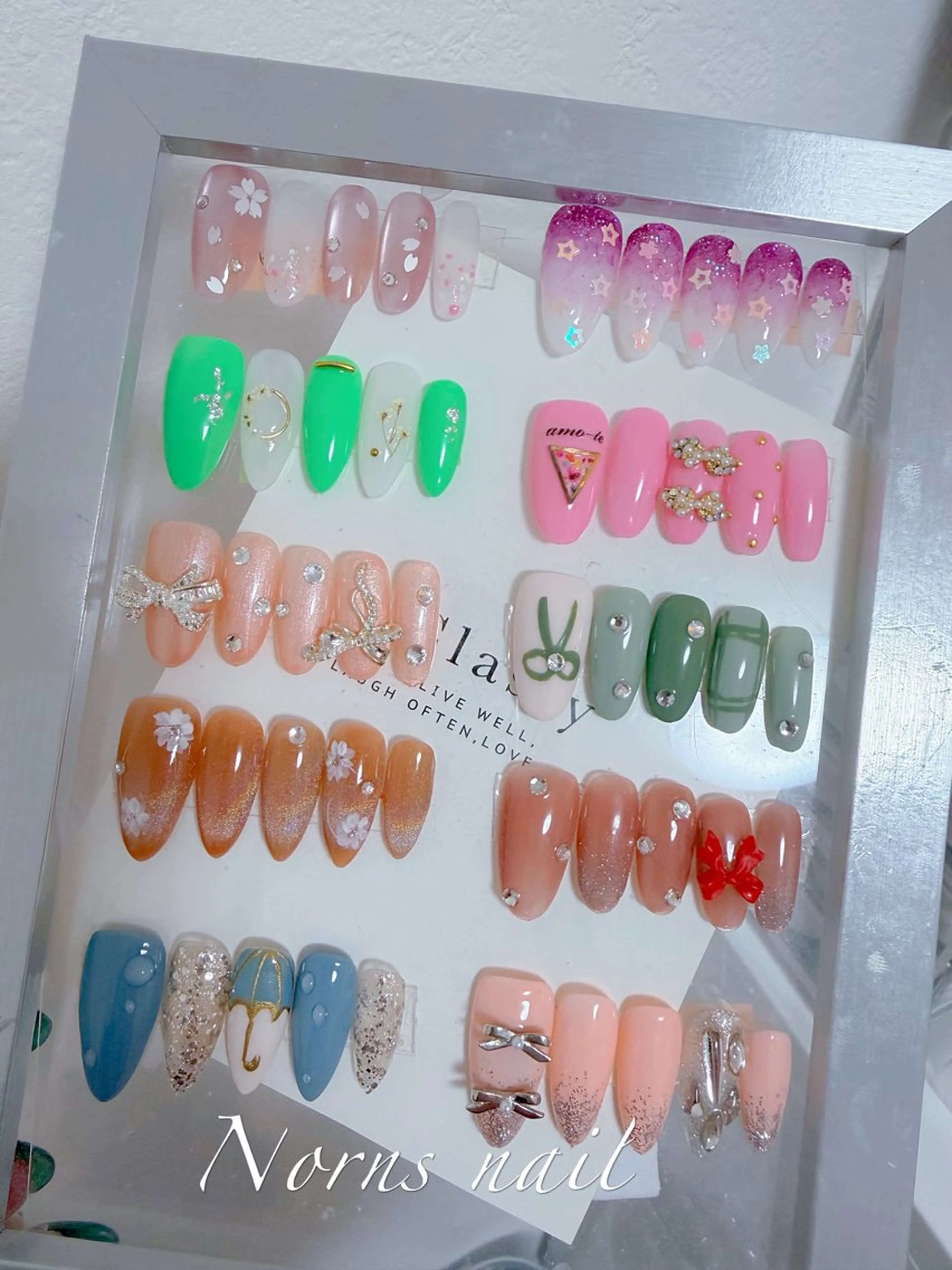 ネイル ハンドネイル Norns nail (猫いるサロン🐈)のネイルデザイン