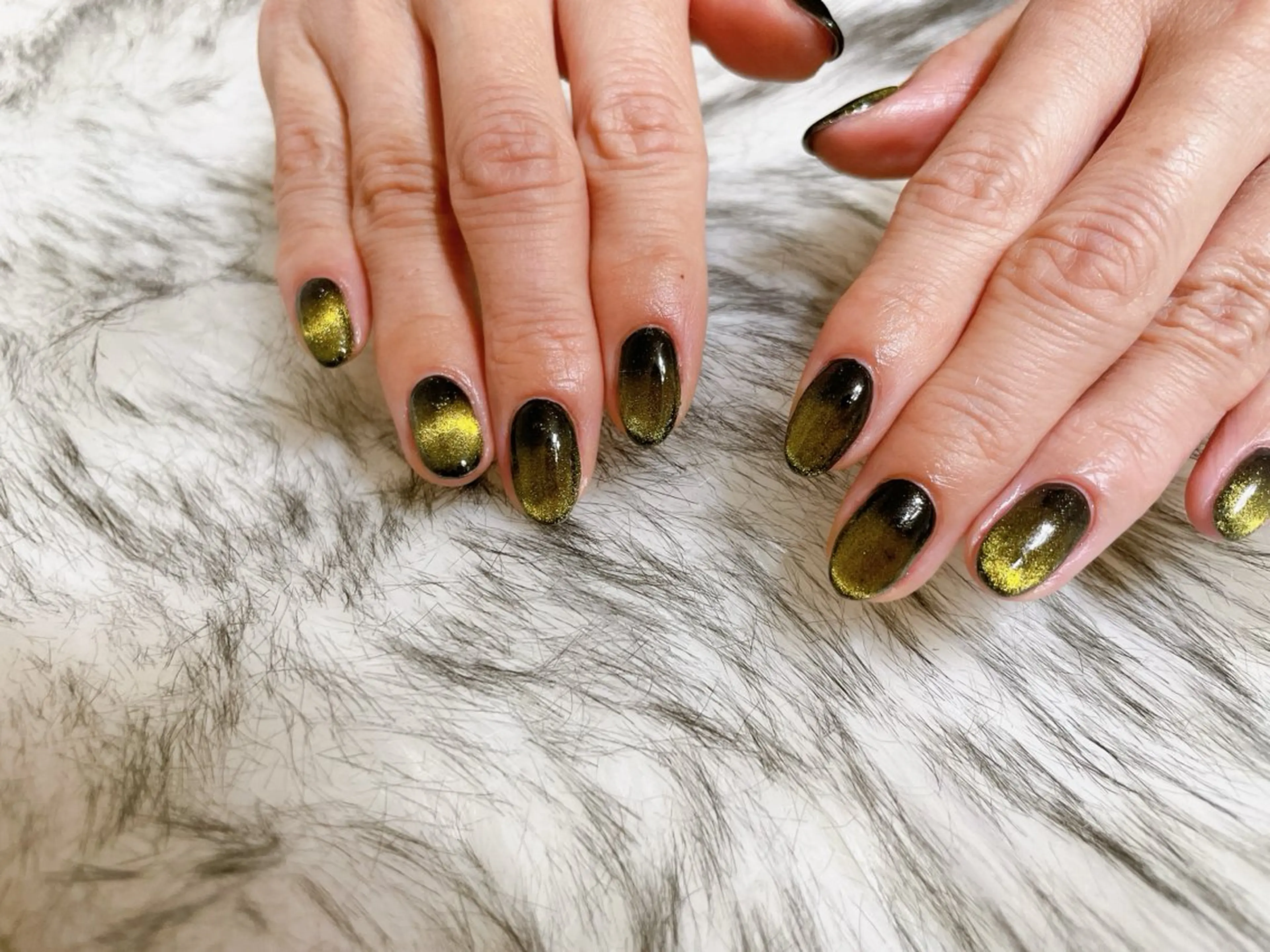 ネイル ジェルネイル 韓国ネイル マグネットネイル パラジェル kikinail 溝の口のネイルデザイン