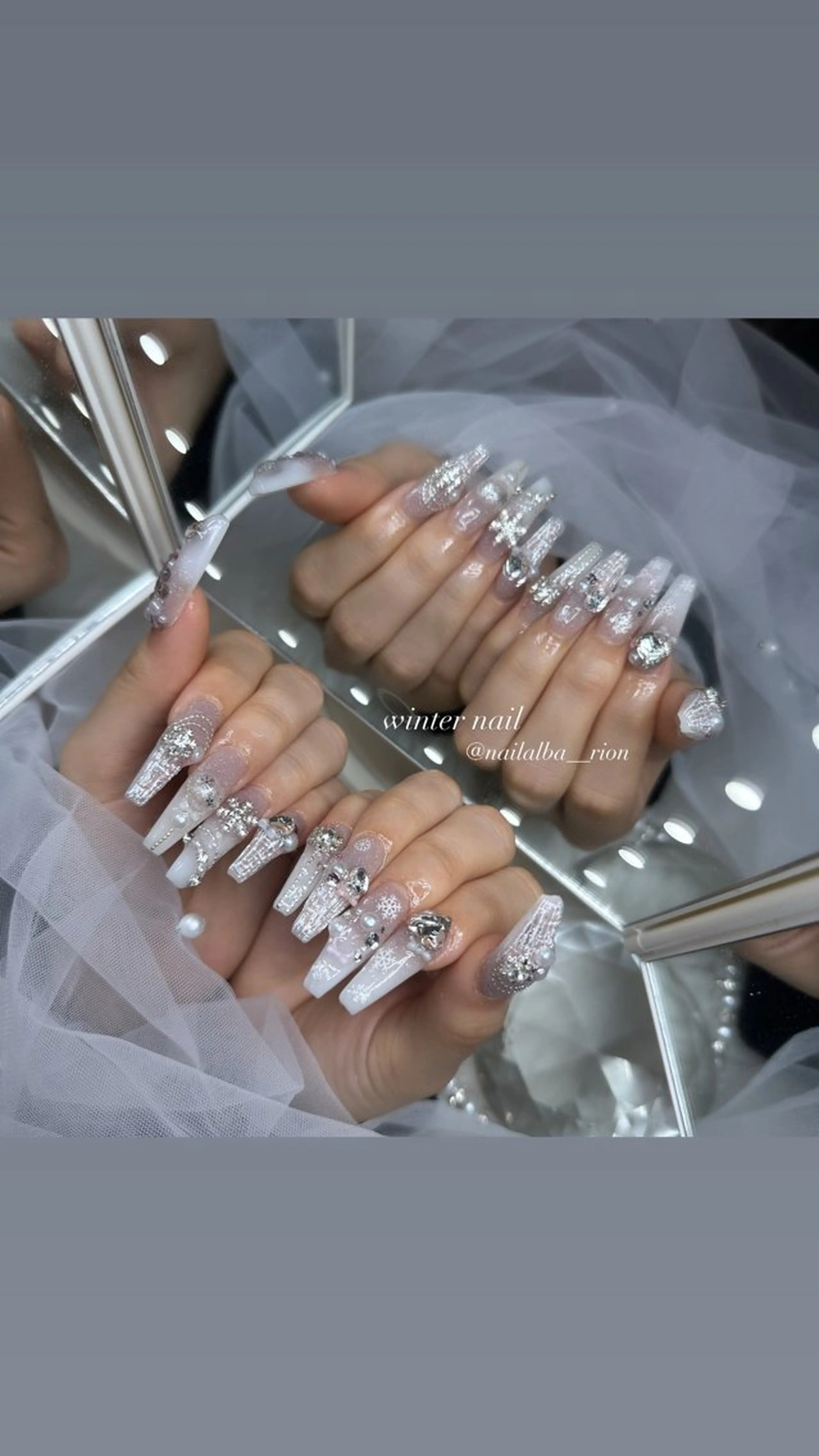 ネイル 加納 莉音のネイルデザイン