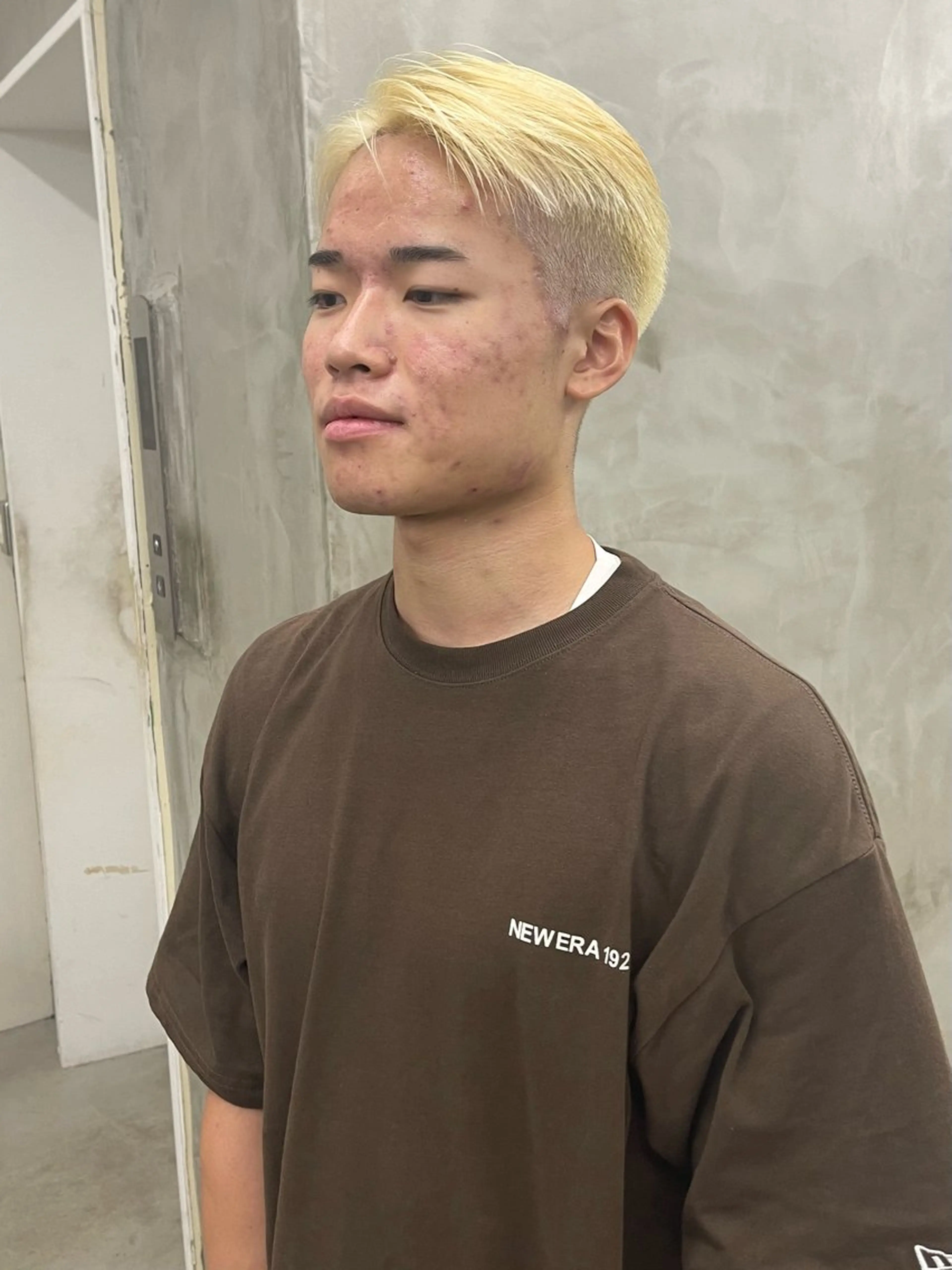 カラー メンズ カット ヘアカラー トリートメント メンズカット パーマ[佐橋]のヘアスタイル