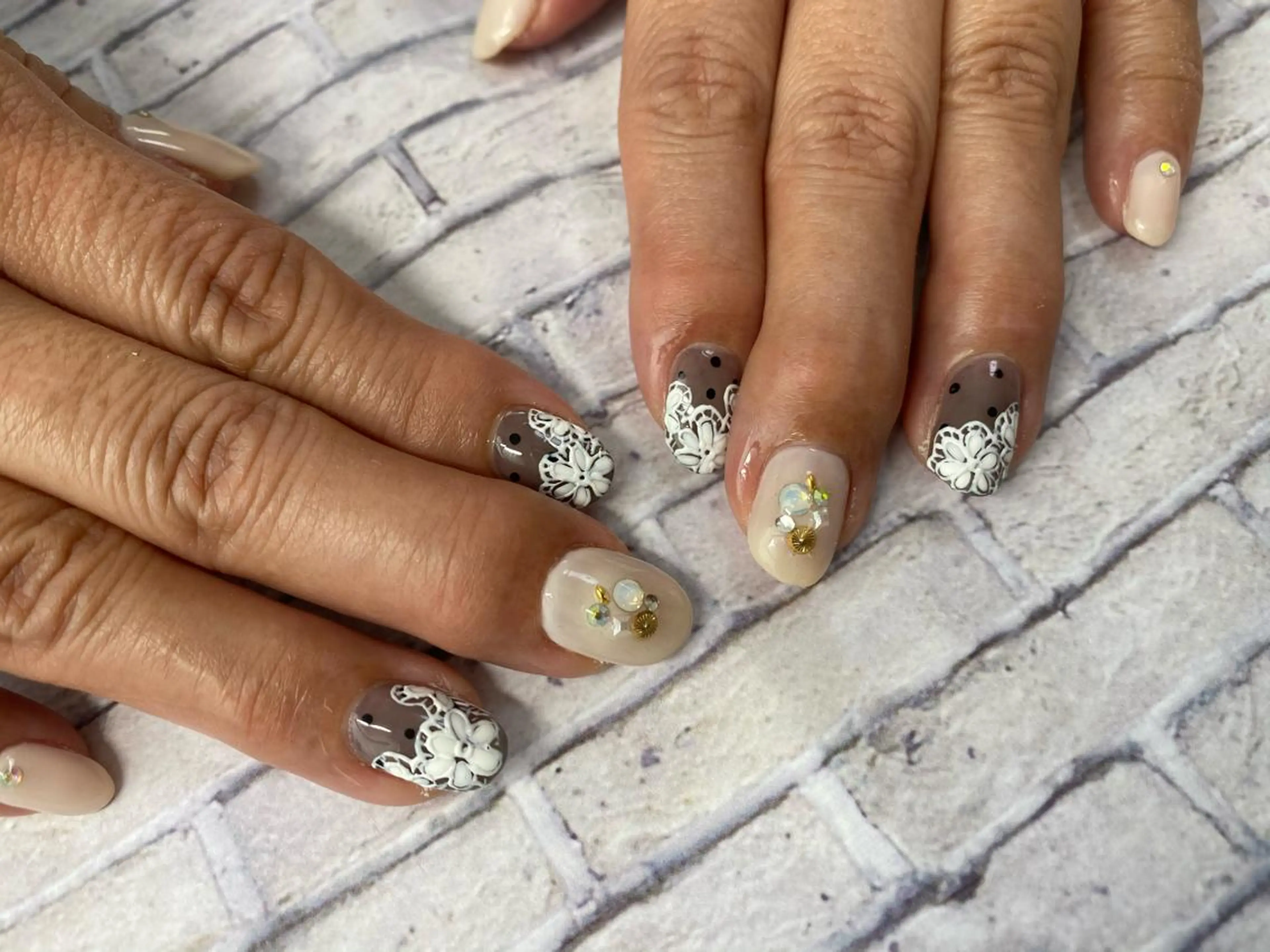 ネイル ハンドネイル Mana‪ ‪·͜· ❤︎‬のネイルデザイン