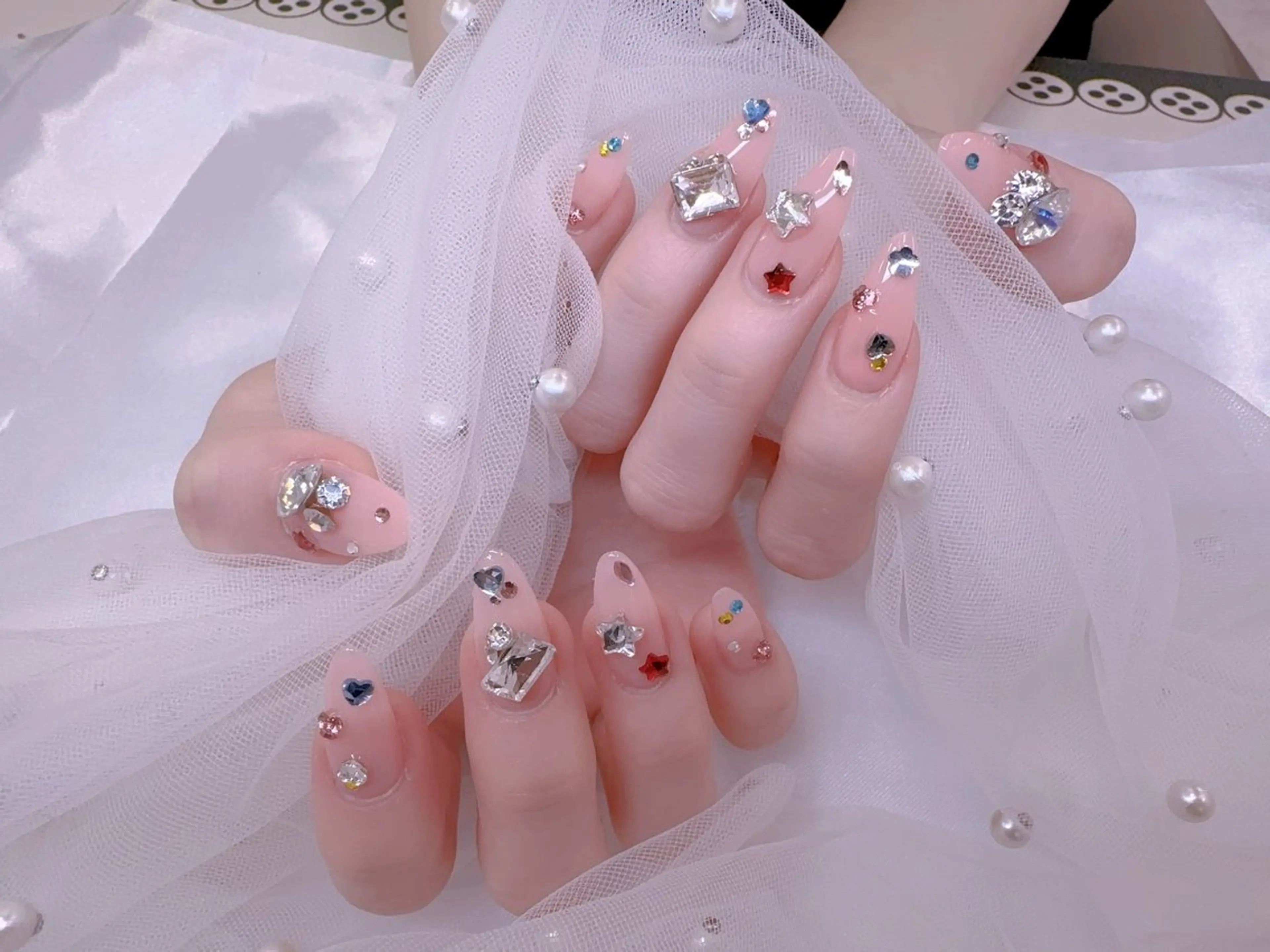 ネイル ハンドネイル UMI ネイルサロン新宿🎀のネイルデザイン