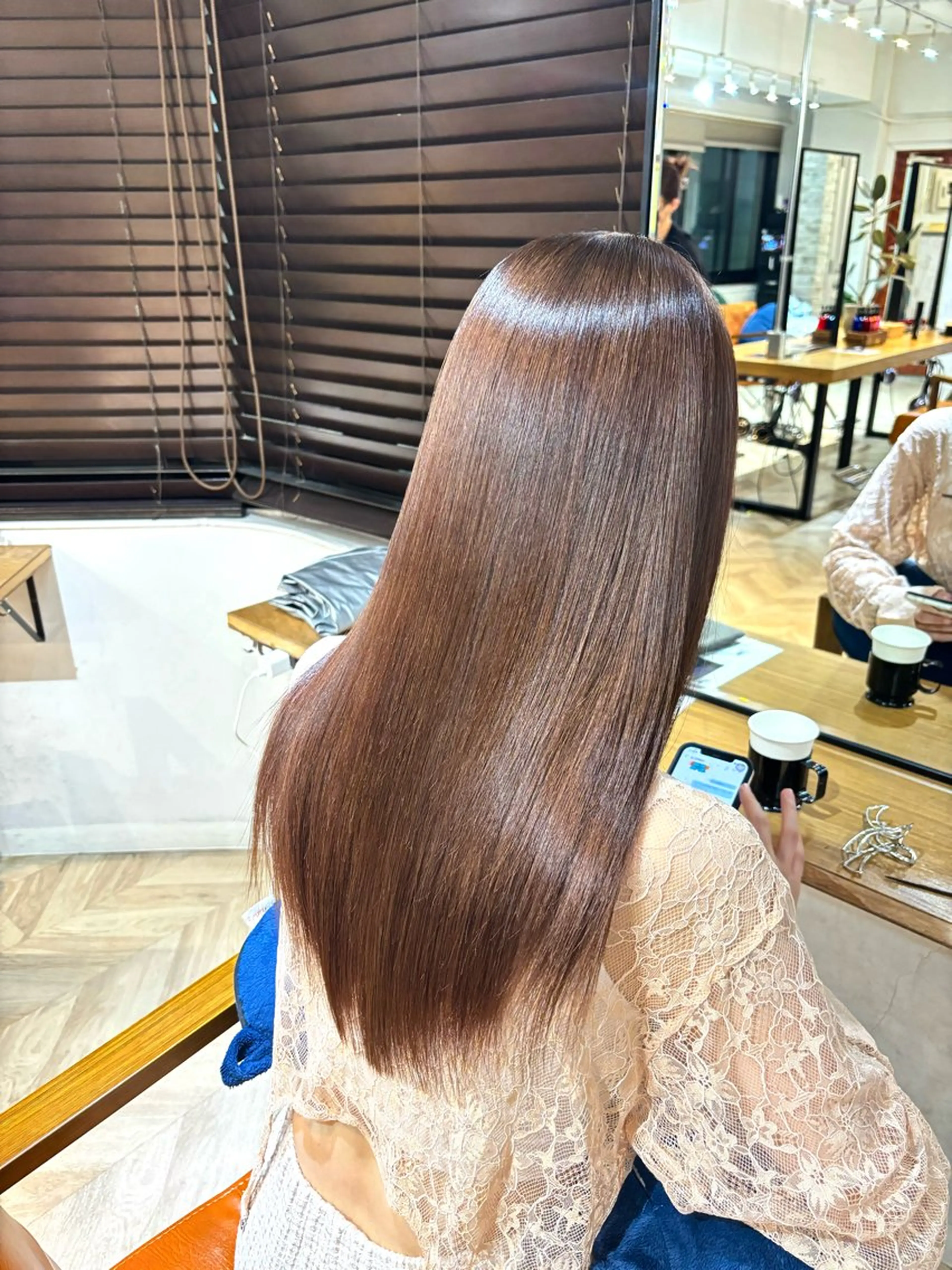 ロング 縮毛矯正 髪質改善🎀カノンのヘアスタイル