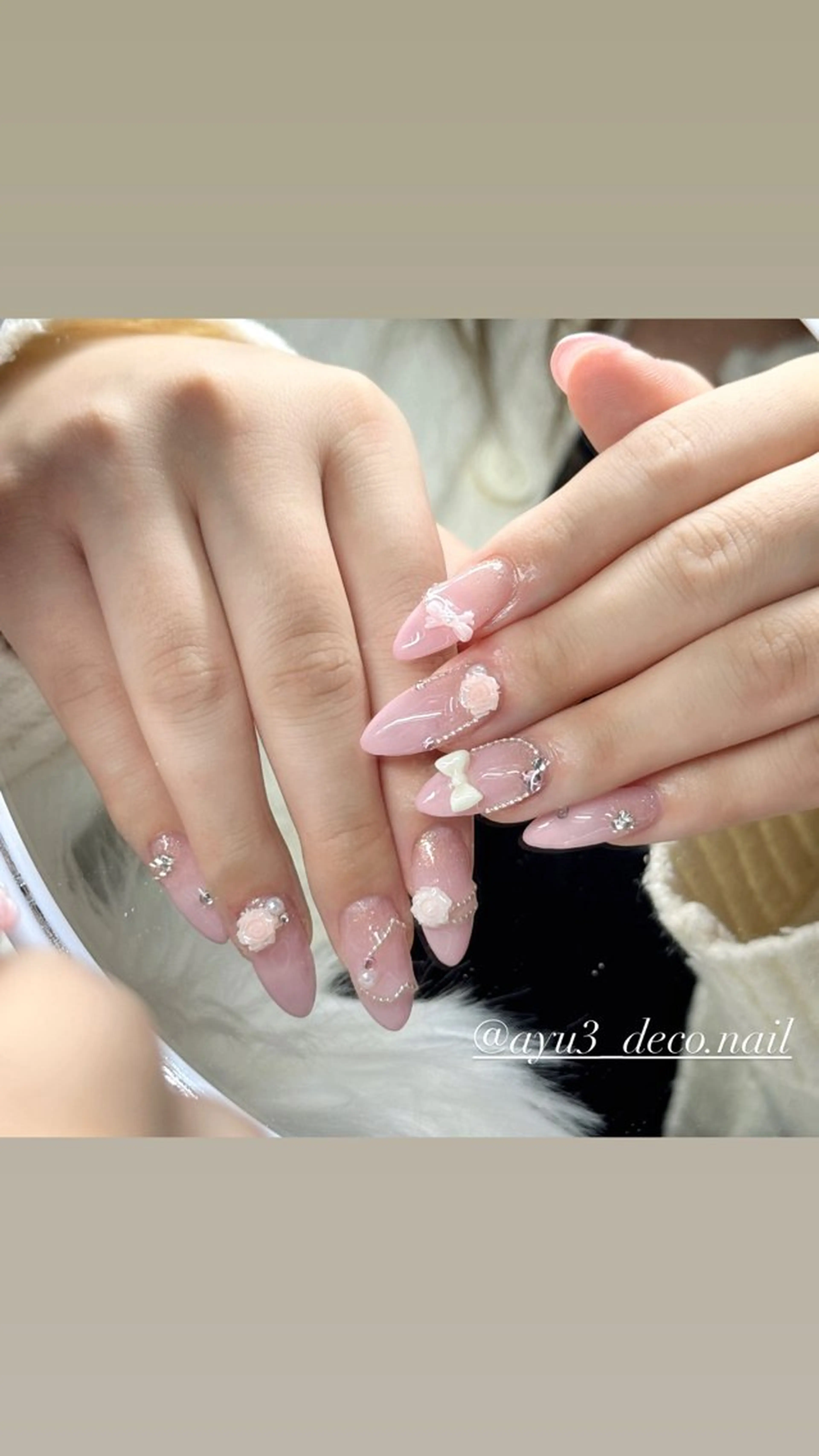 ネイル 大橋 歩美のネイルデザイン