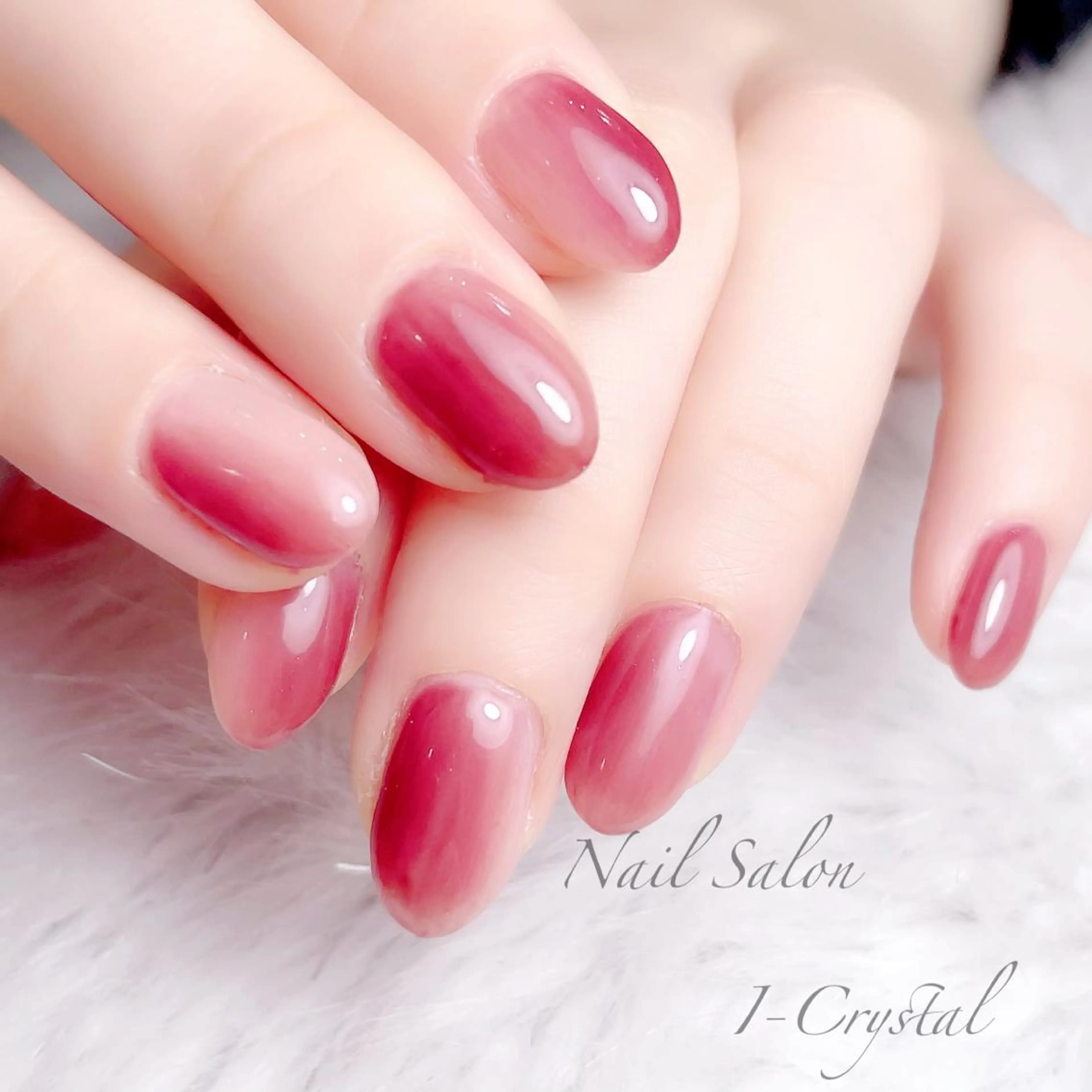 ネイル フットネイル ジェルネイル グラデーション ニュアンスネイル パラジェル NailSalon  I-Crystal所属・中村 郁美のネイルデザイン