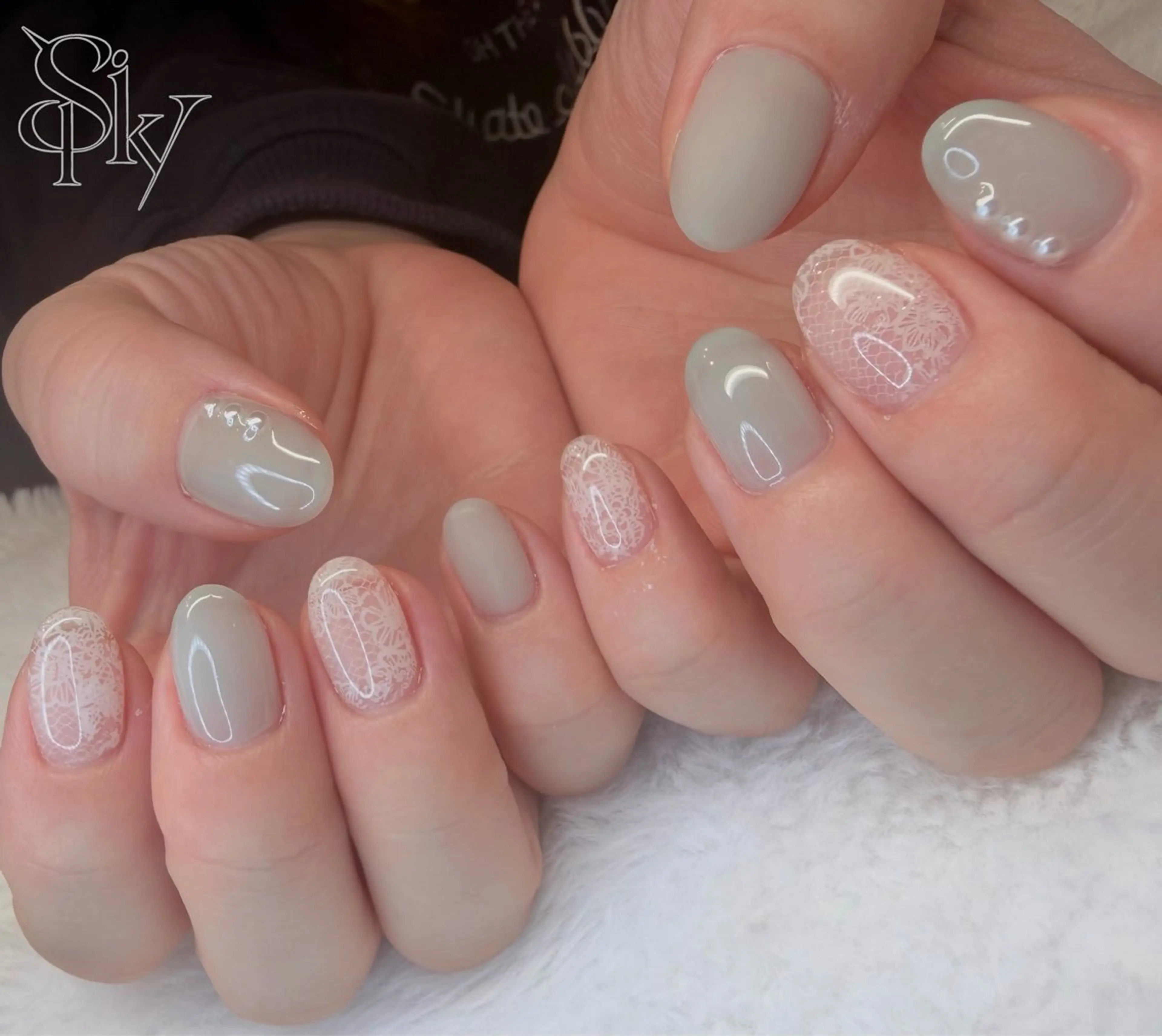 ネイル ハンドネイル Spiky とうげ ふうかのネイルデザイン