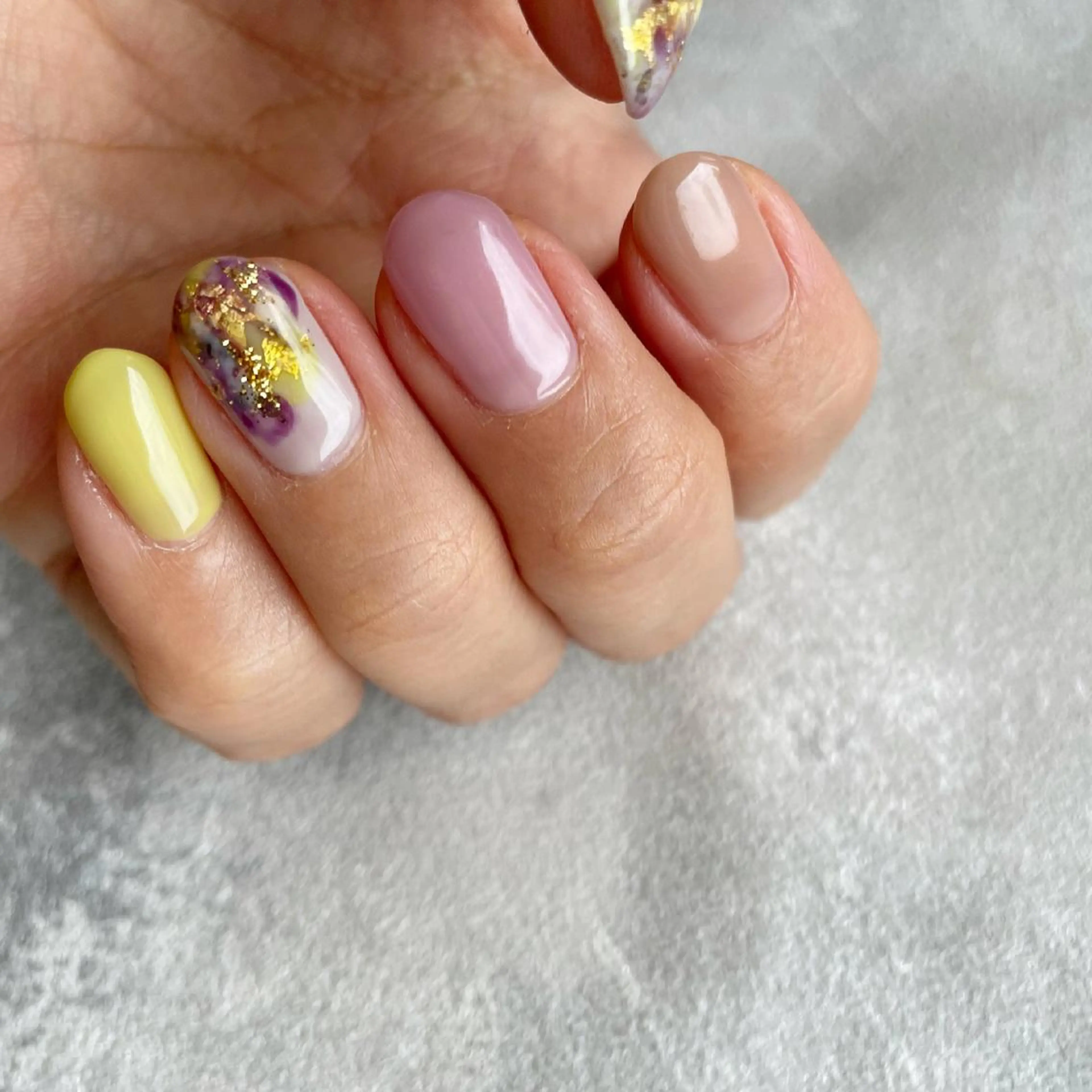 ネイル ニュアンスネイル ハンドネイル ilo所属・舟橋 恭子のネイルデザイン