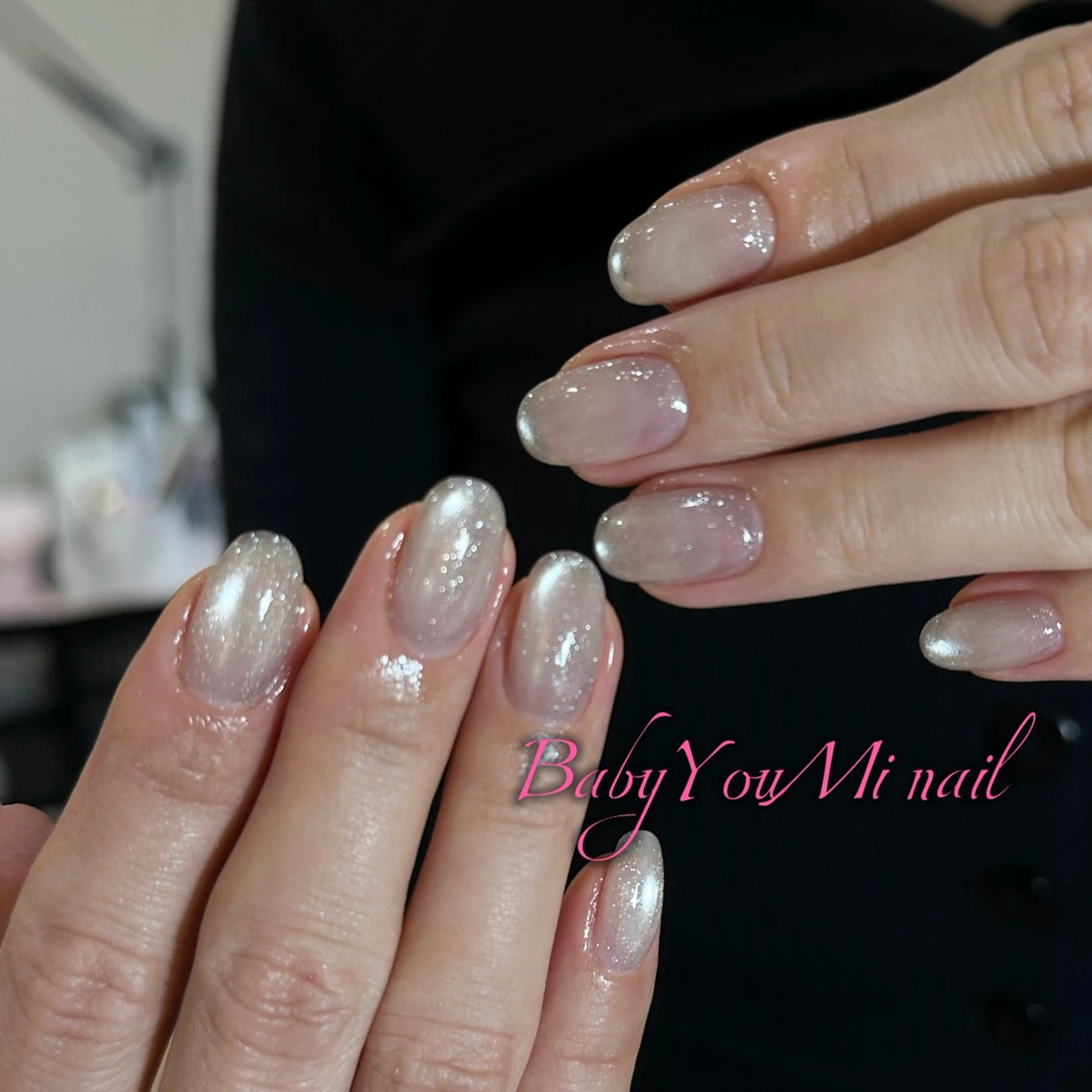 ネイル オーロラネイル フラワーネイル フットネイル フレンチネイル ジェルネイル ハンドネイル Oomiya 服部のネイルデザイン