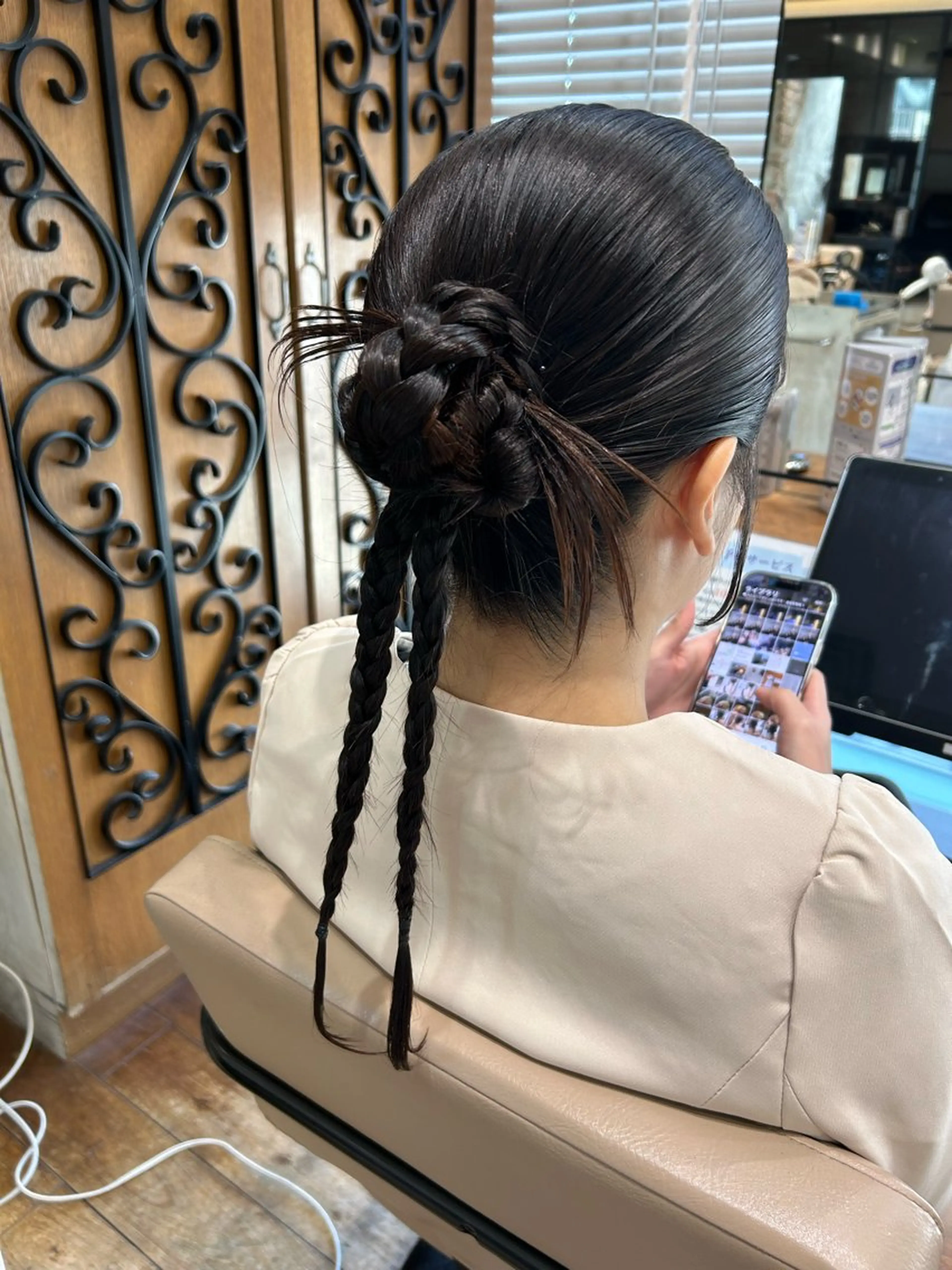 ヘアアレンジ ヘアアレンジ /カラー和田茉日琉のヘアスタイル