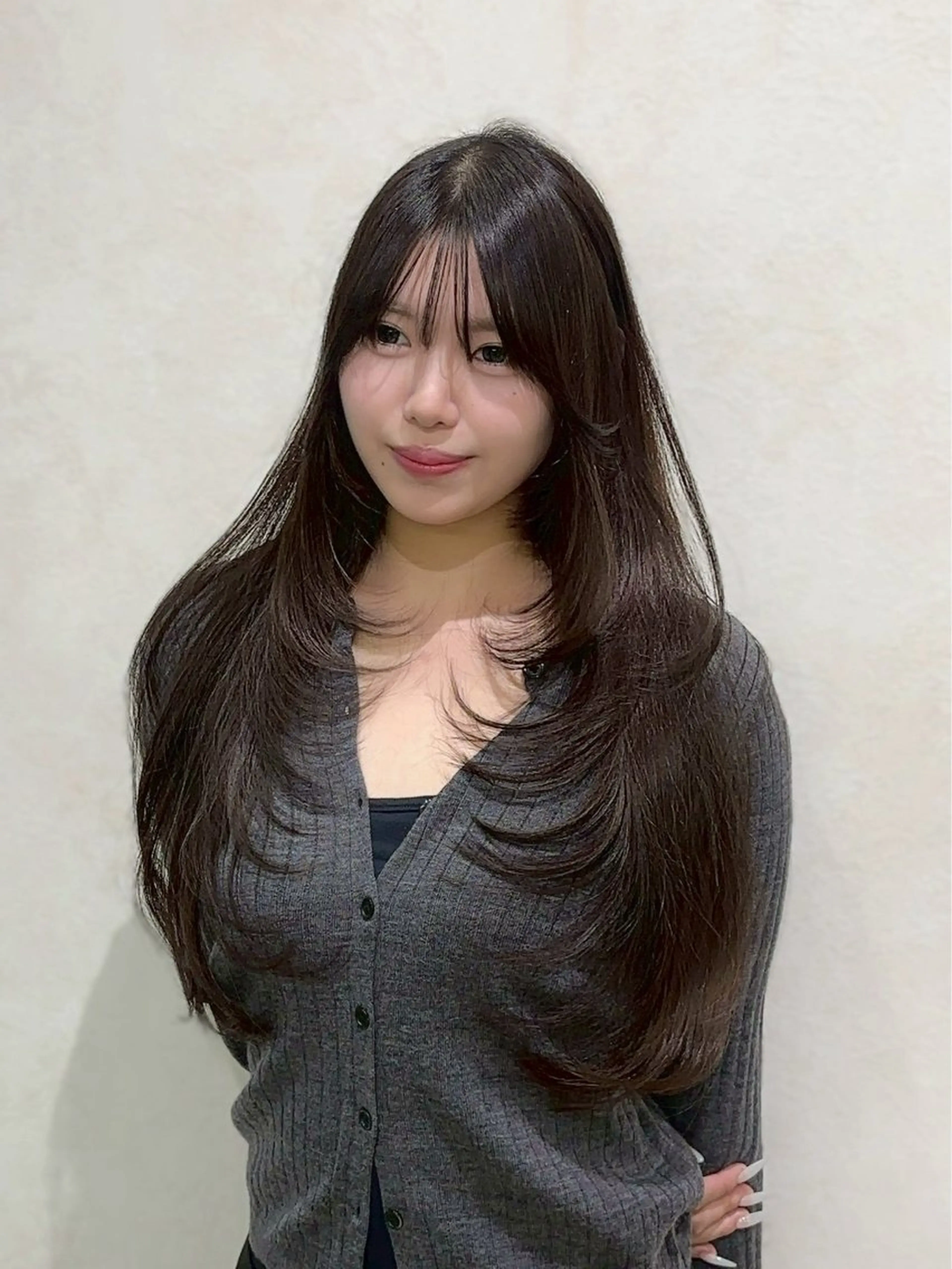 ロング レイヤー/顔周り/ ひろとのヘアスタイル