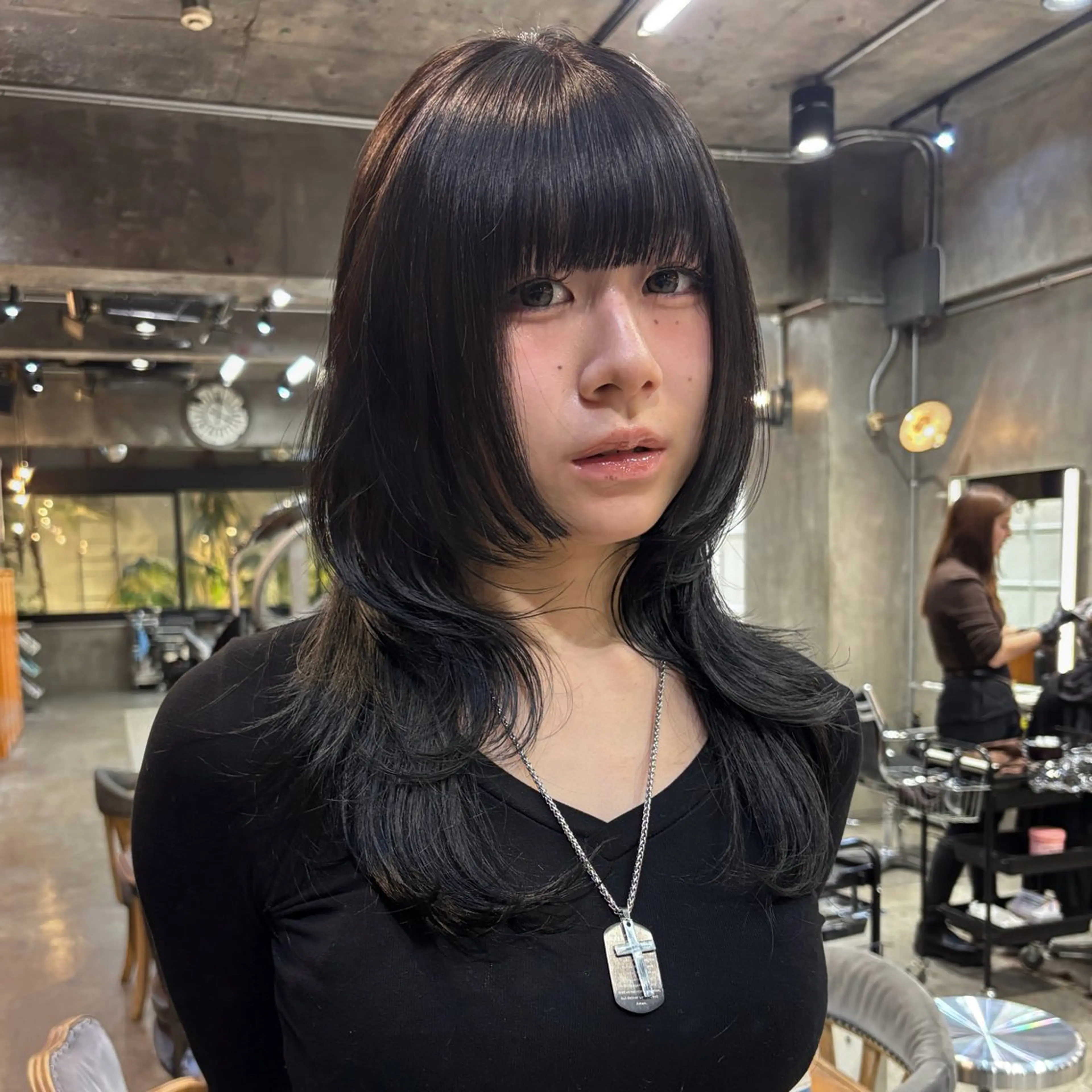 ロング カラー カット ヘアカラー トリートメント デザインレイヤー/ KOSUKEのヘアスタイル