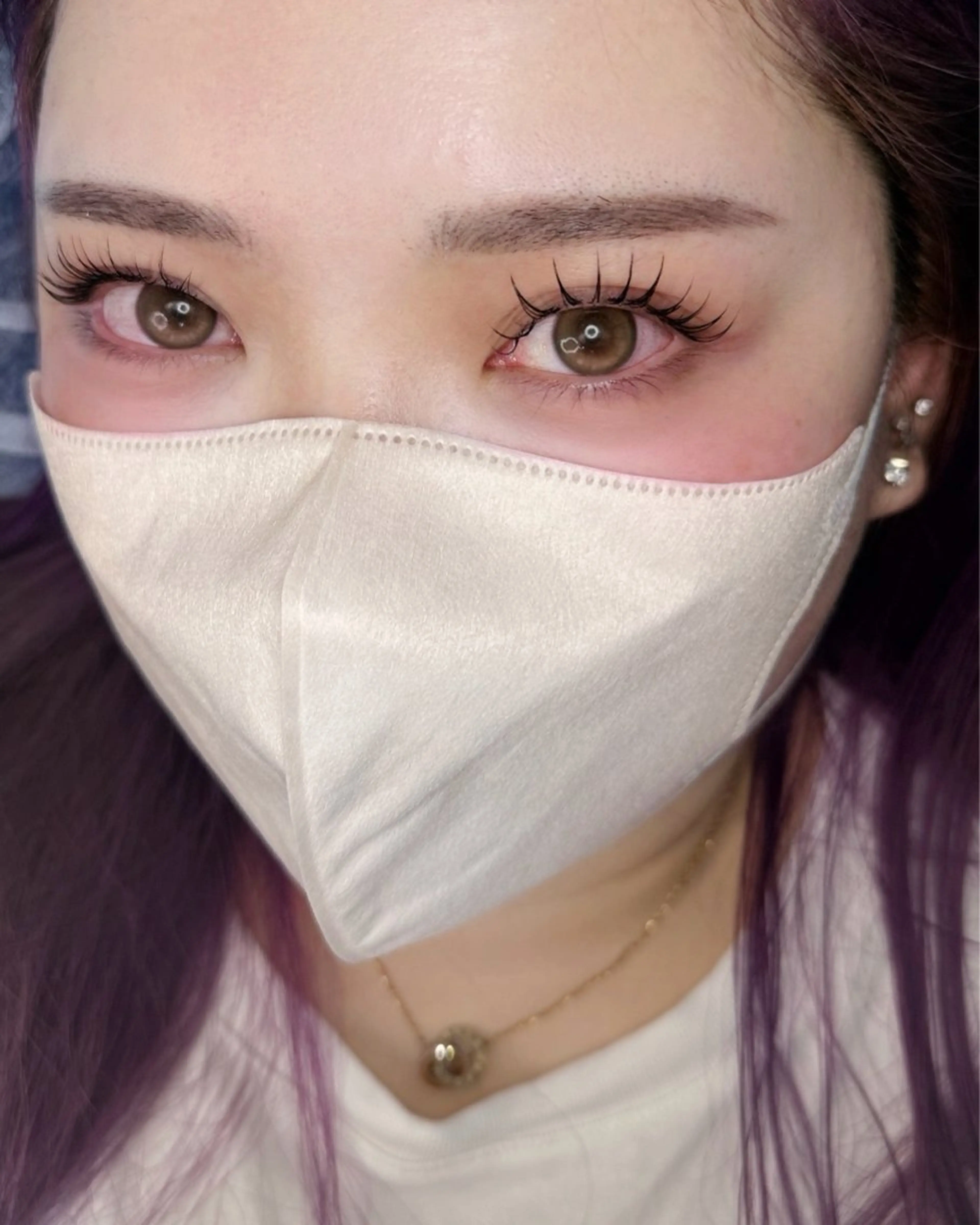 【LED】エクステ100本＋パーマ【エクパ】の写真