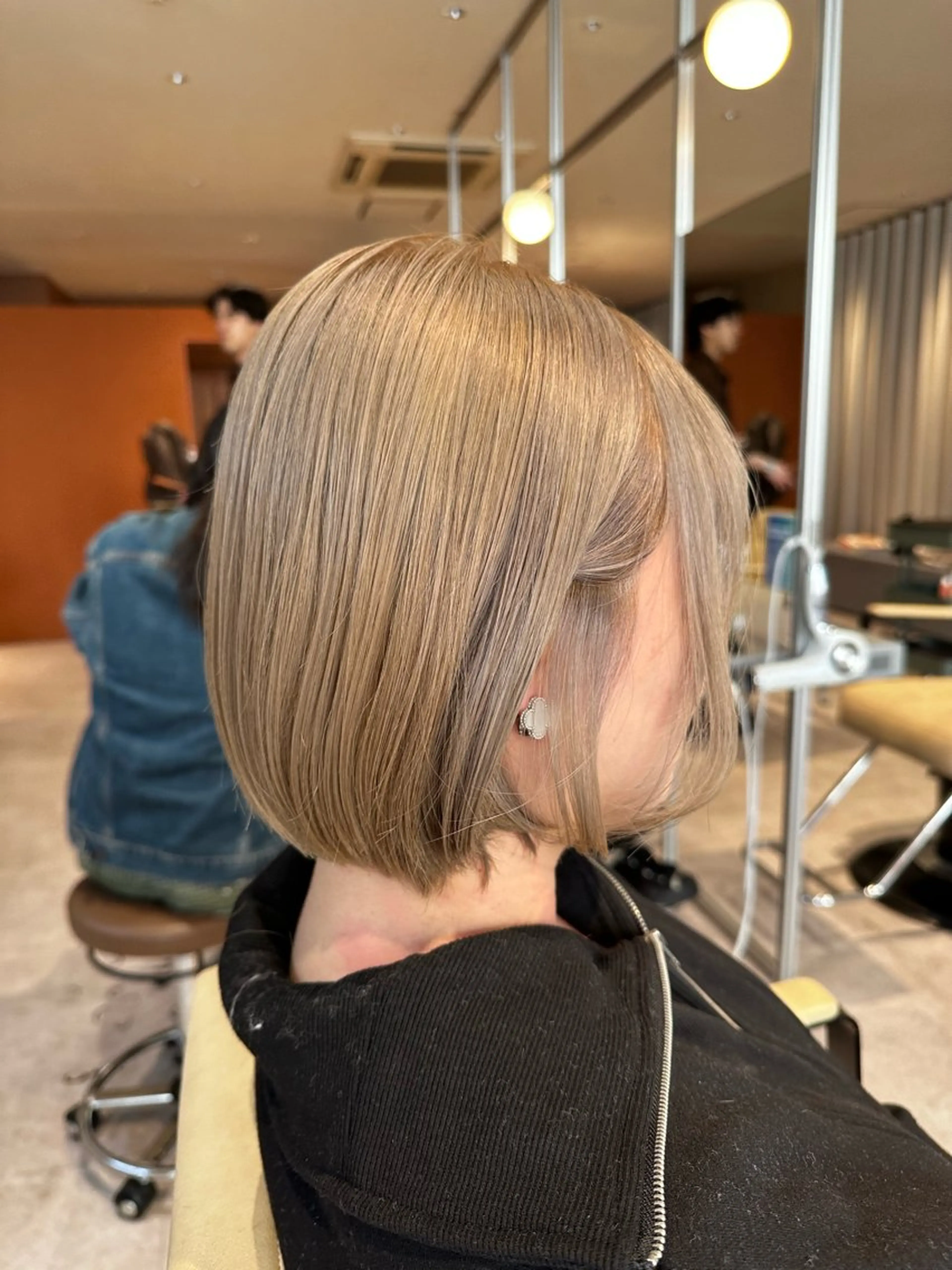 ショート カラー 👑ショート/ボブ /銀座/ニシオカ👑のヘアスタイル