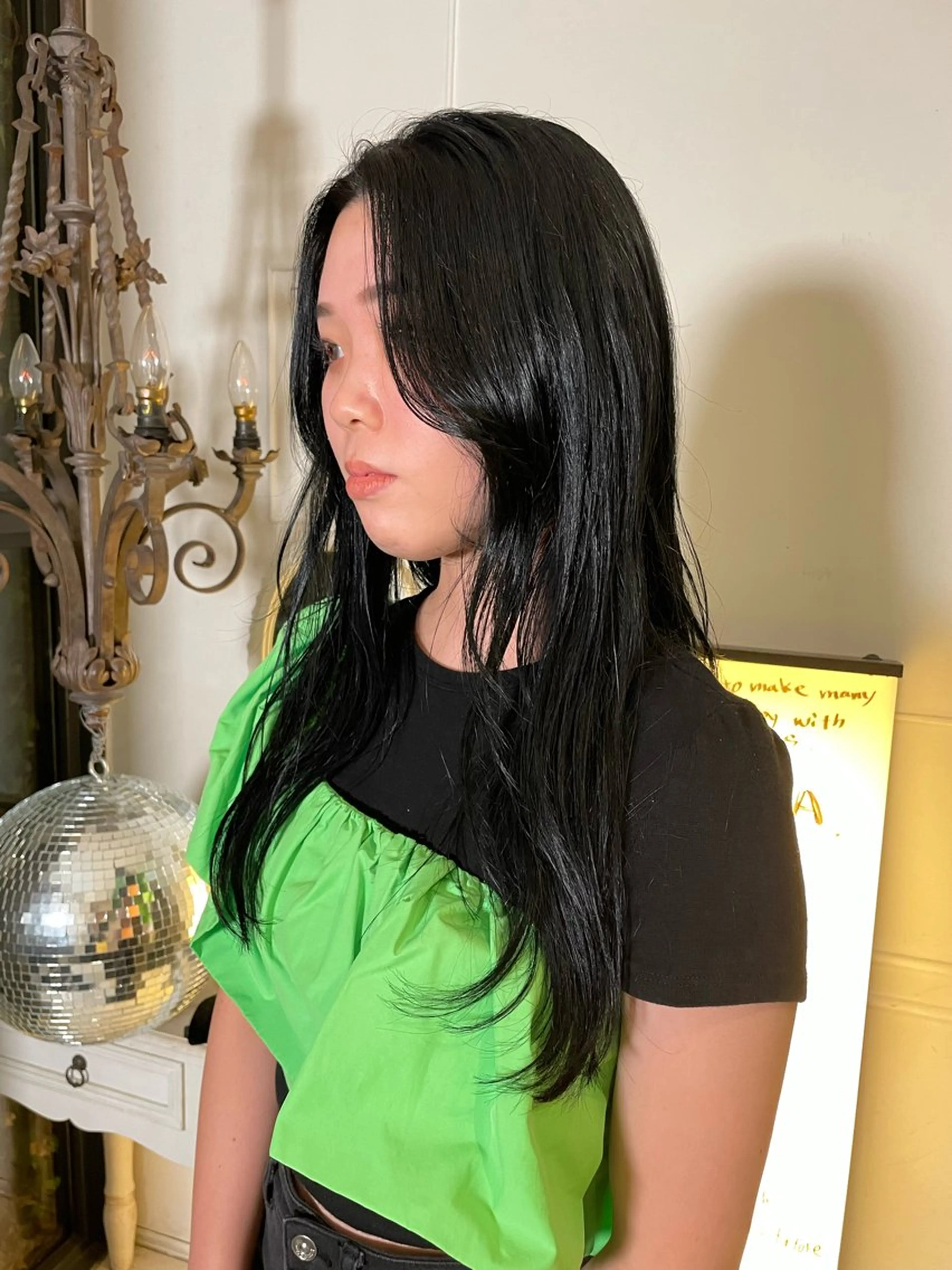 カラー RINKA 岡崎美容室のヘアスタイル