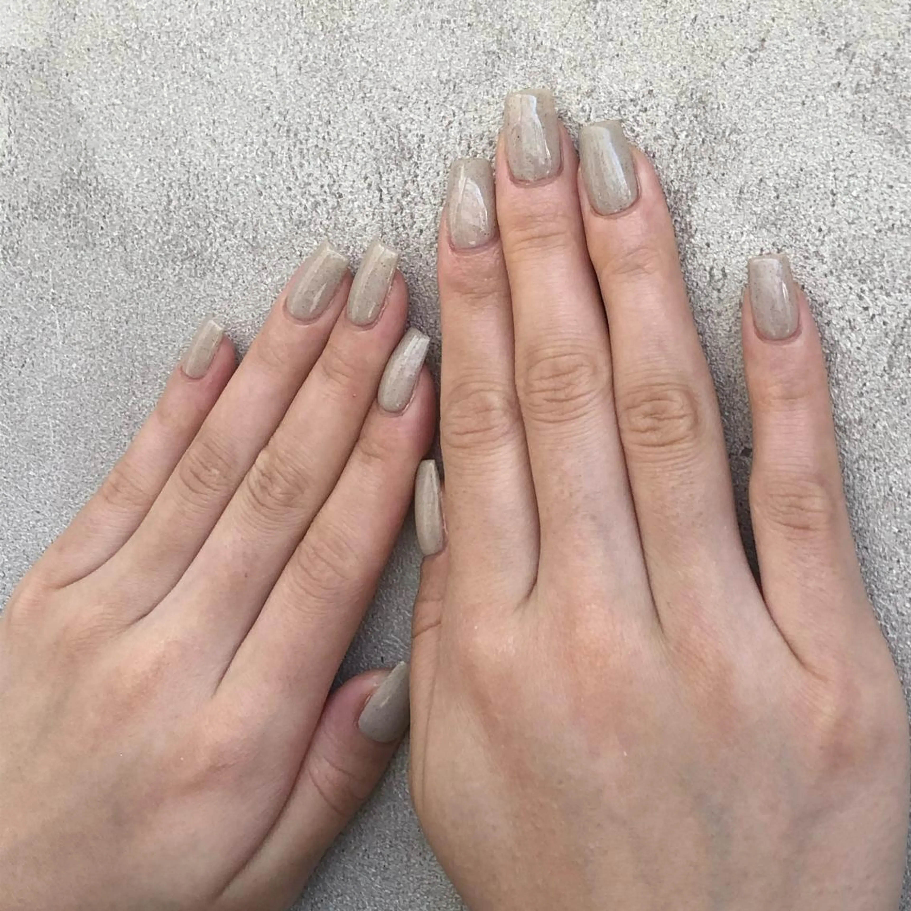 カラー ネイル ジェルネイル ワンカラーネイル ハンドネイル scre as Etelのネイルデザイン