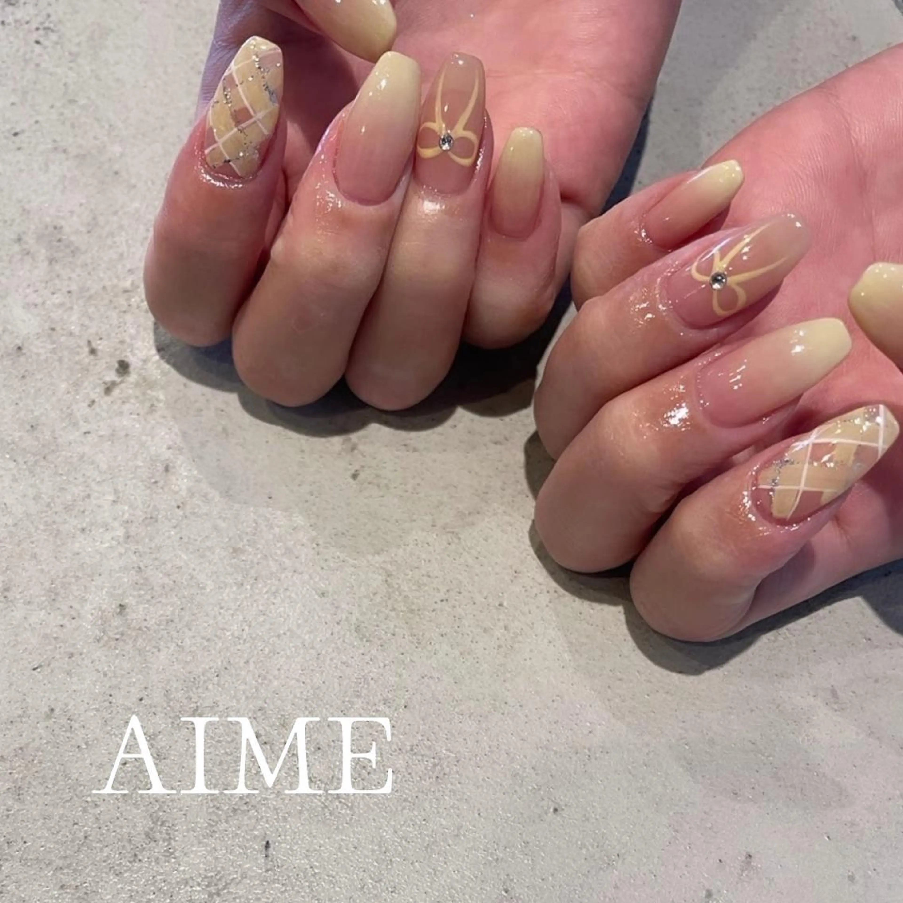 ネイル ハンドネイル AIME （momo）のネイルデザイン