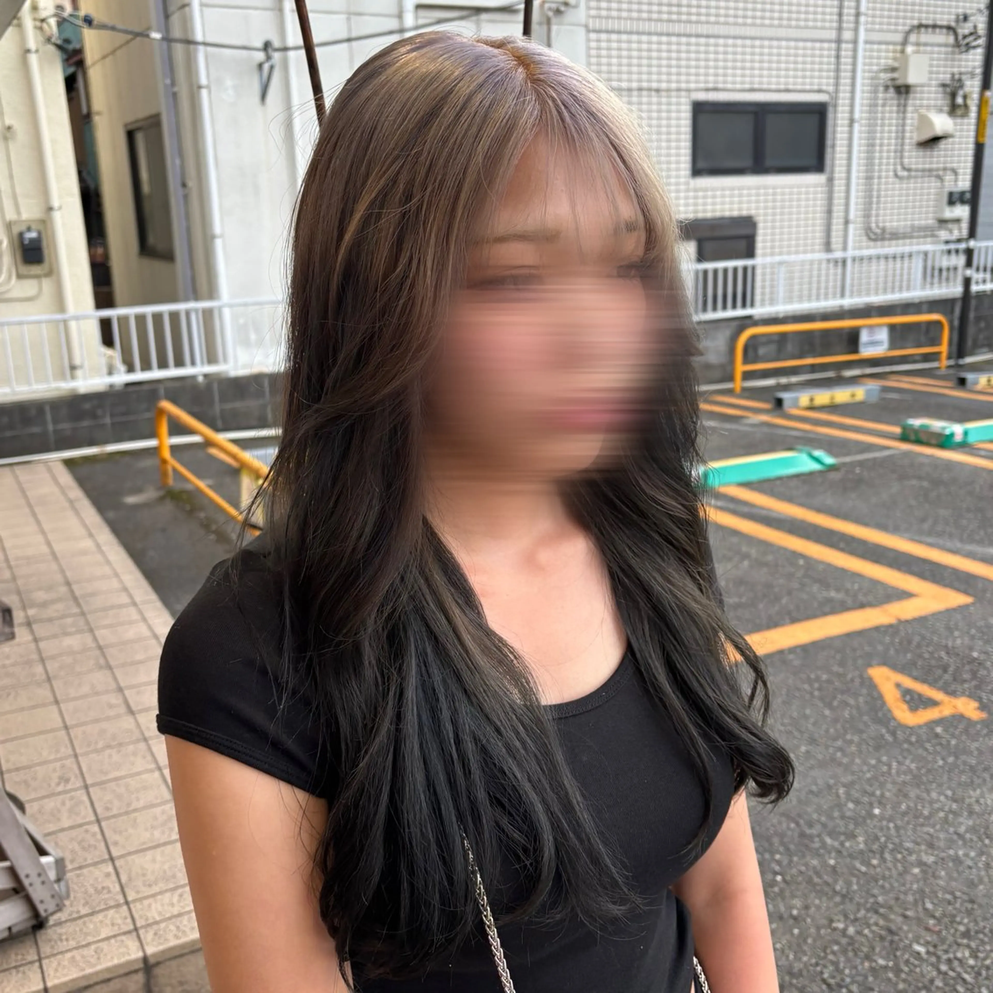 ロング ヘアカラー 🎀ハイトーン/ 艶カラー/夕月🎀のヘアスタイル