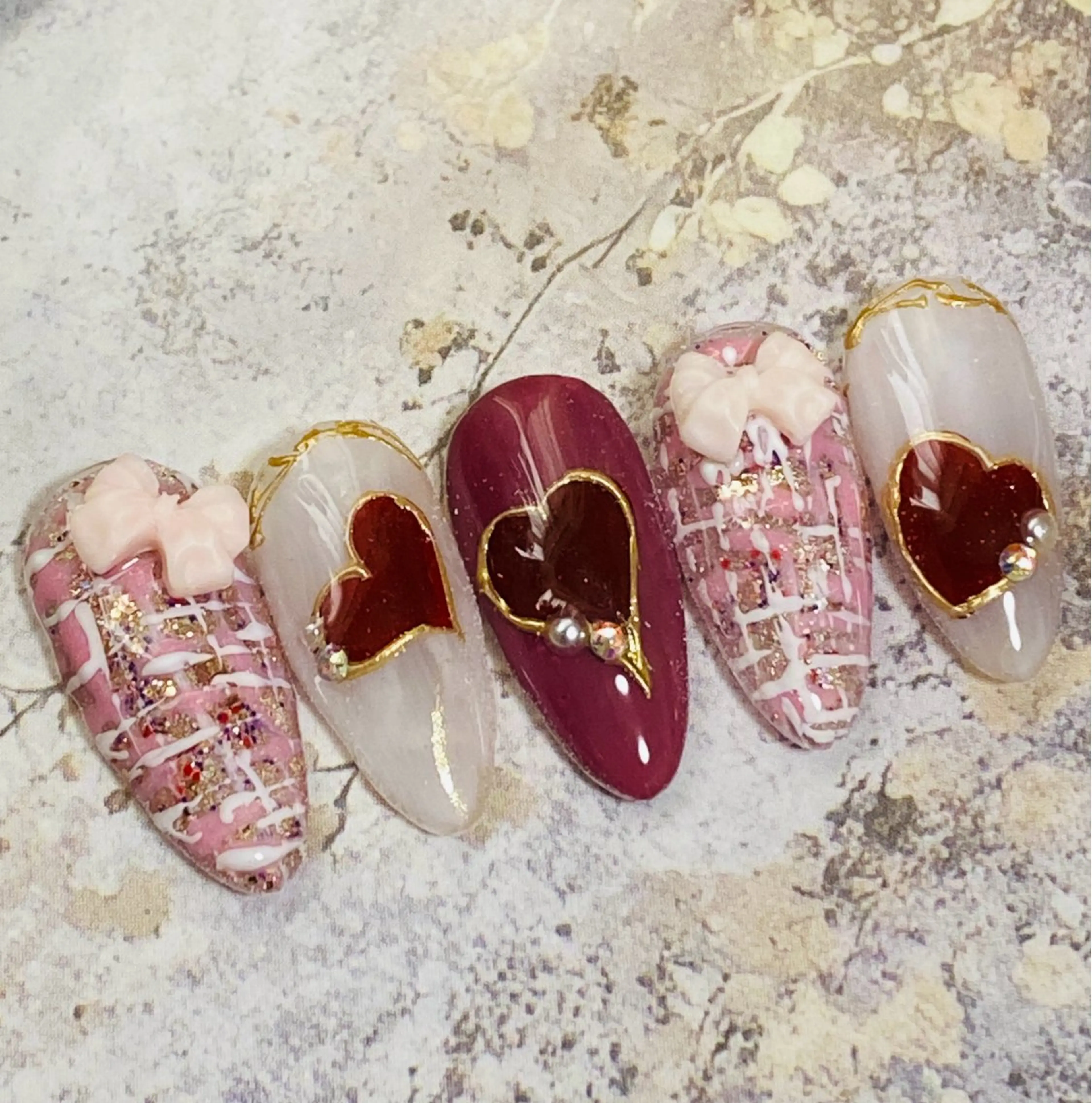 ハートネイル 【オフ込み】N89の写真