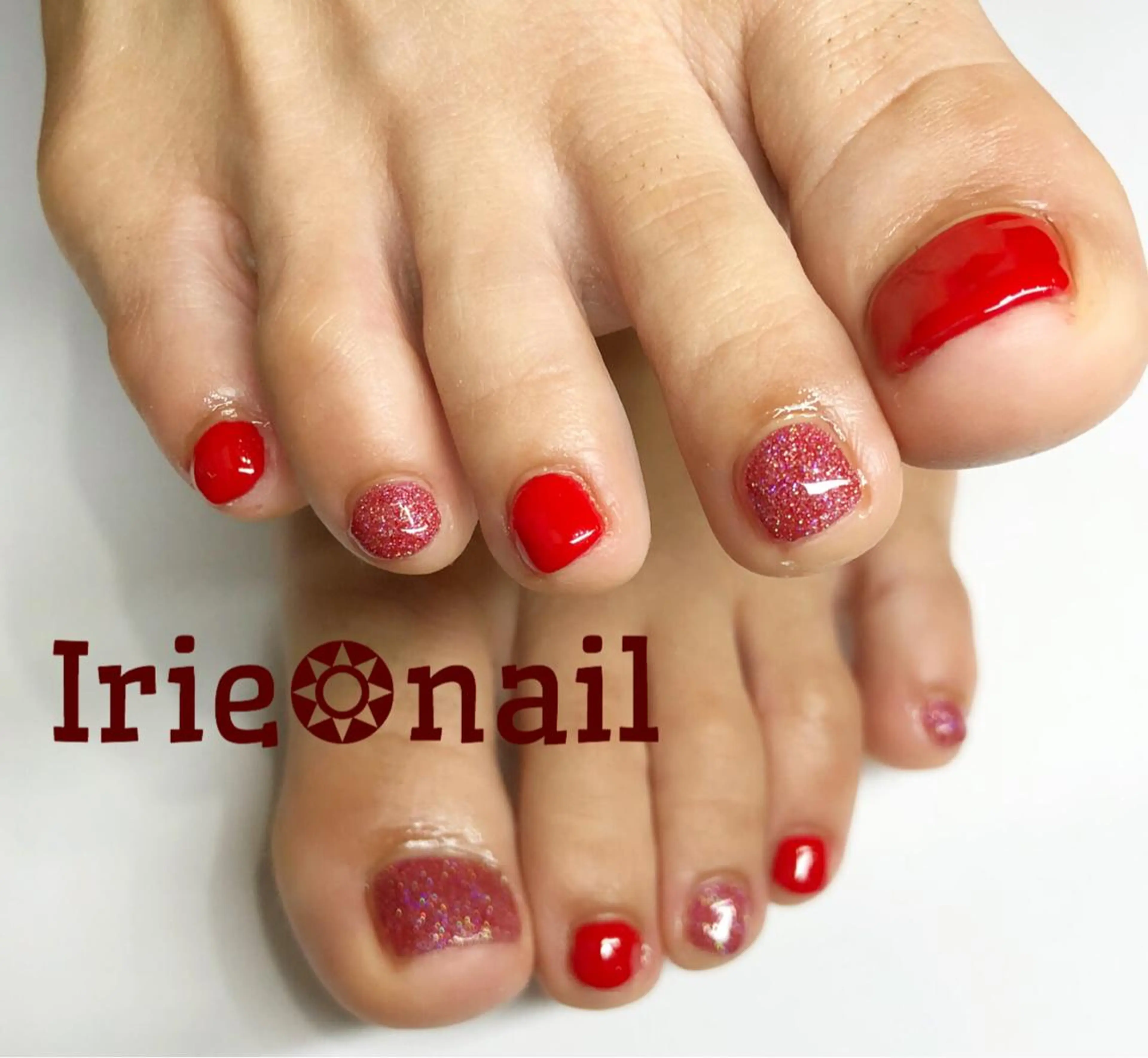 ネイル フットネイル Hair salon Irie所属・與儀 知佳のネイルデザイン