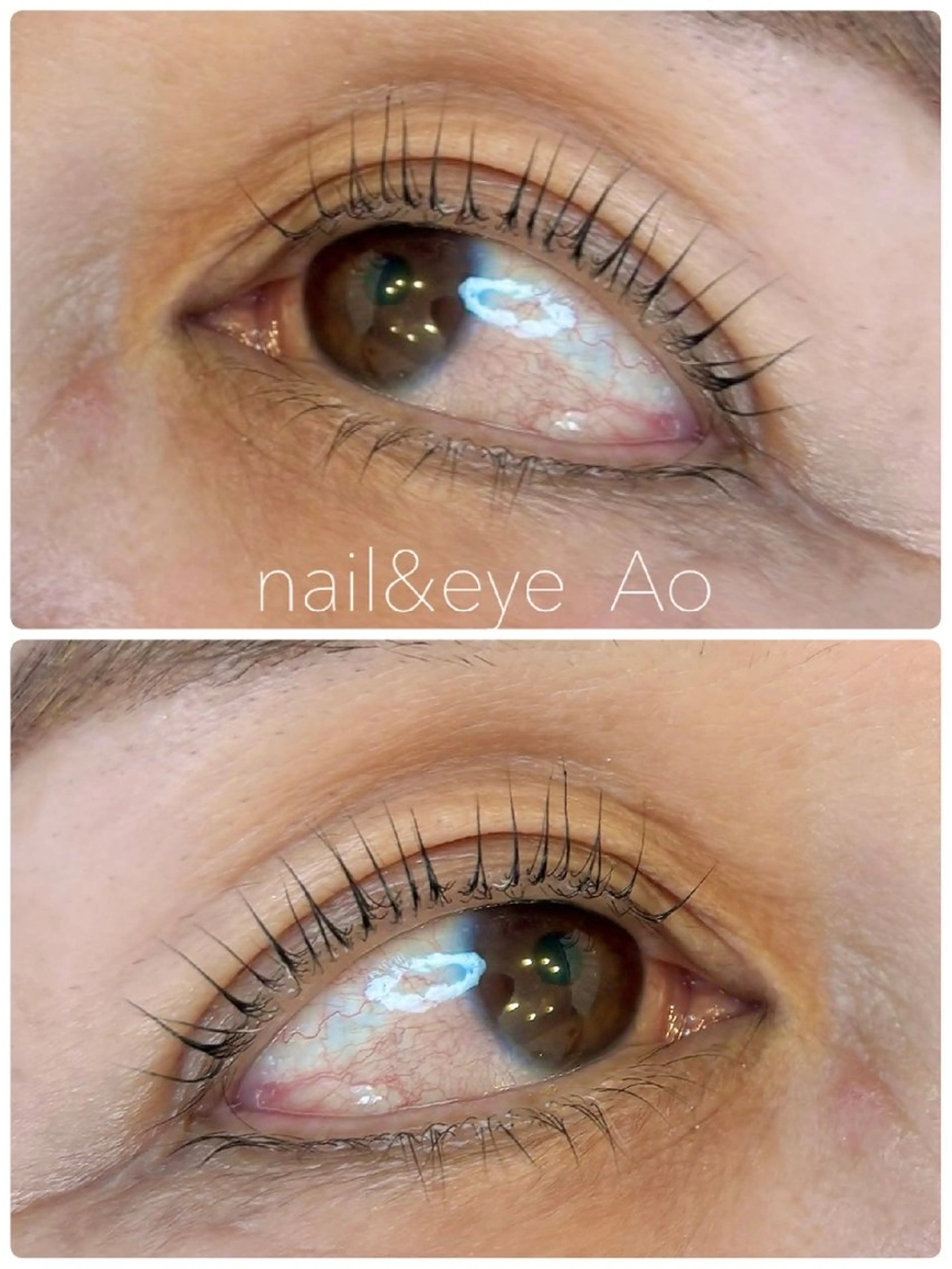 マツエク・マツパ マツパ Ao CHIE のマツエク・マツパデザイン