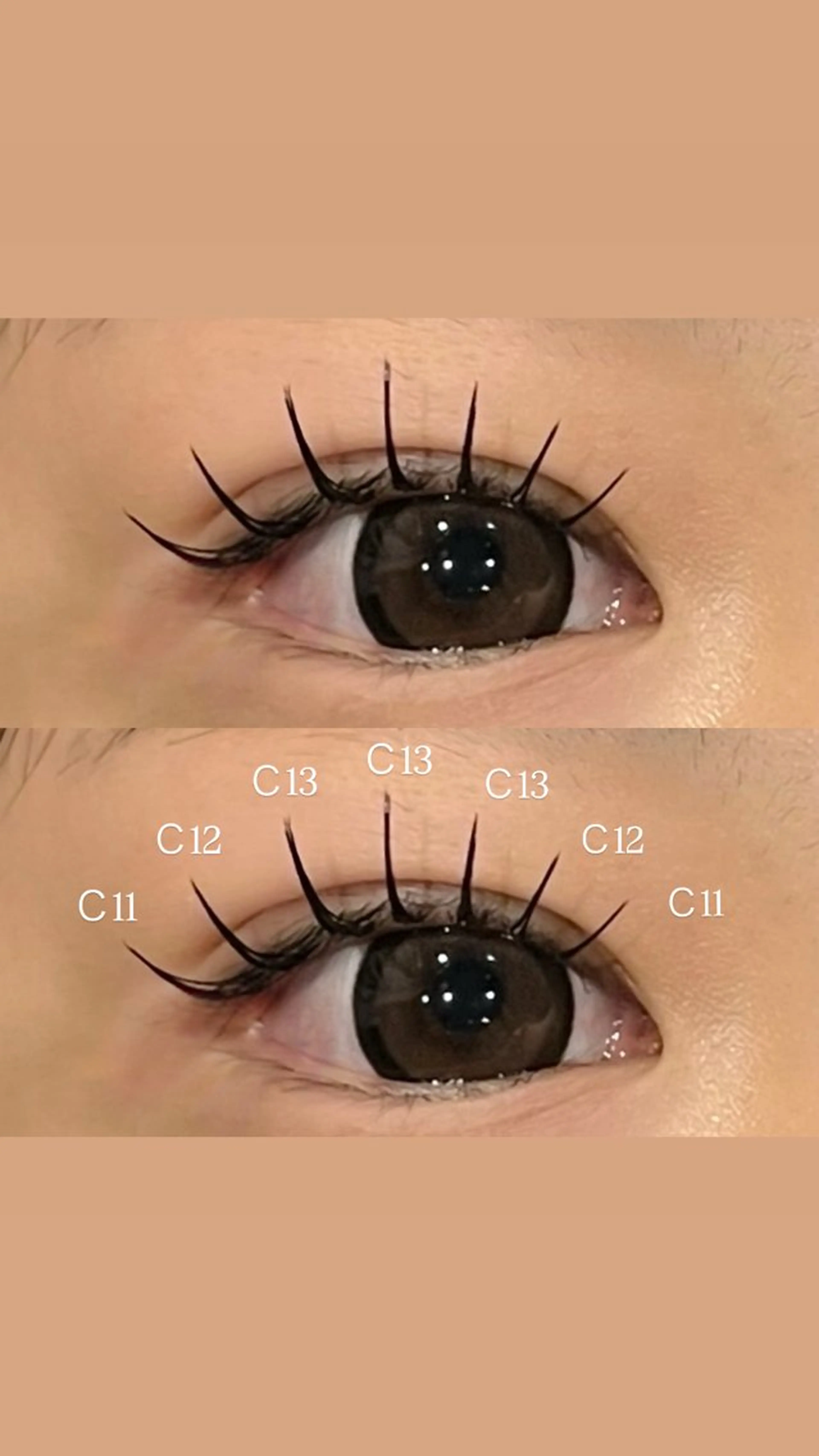 マツエク・マツパ Belle fee 伊藤のマツエク・マツパデザイン