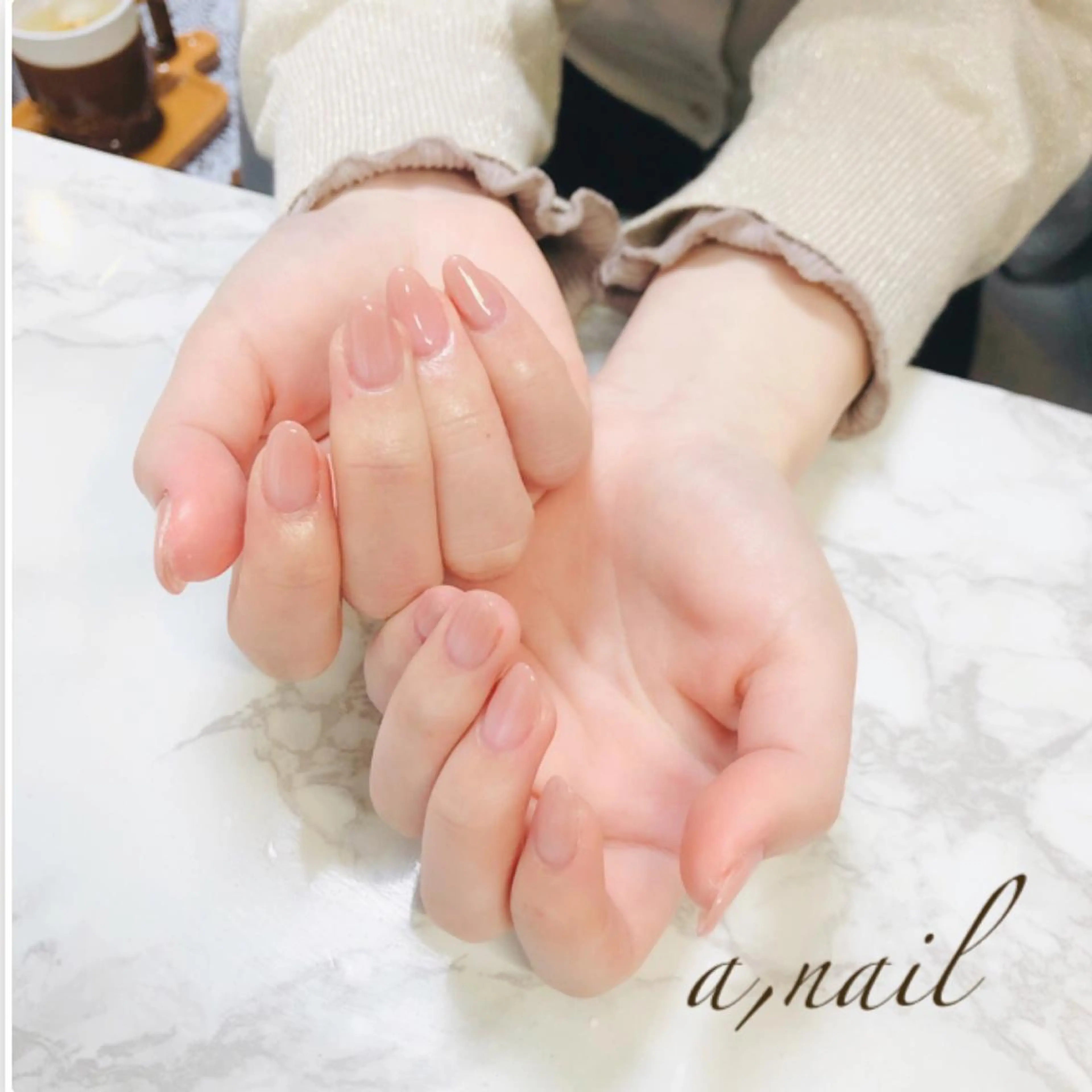 ネイル フットネイル ジェルネイル グラデーション ラメ(グリッター) ラメグラデーション ハンドネイル ネイルサロン エーネイルのネイルデザイン