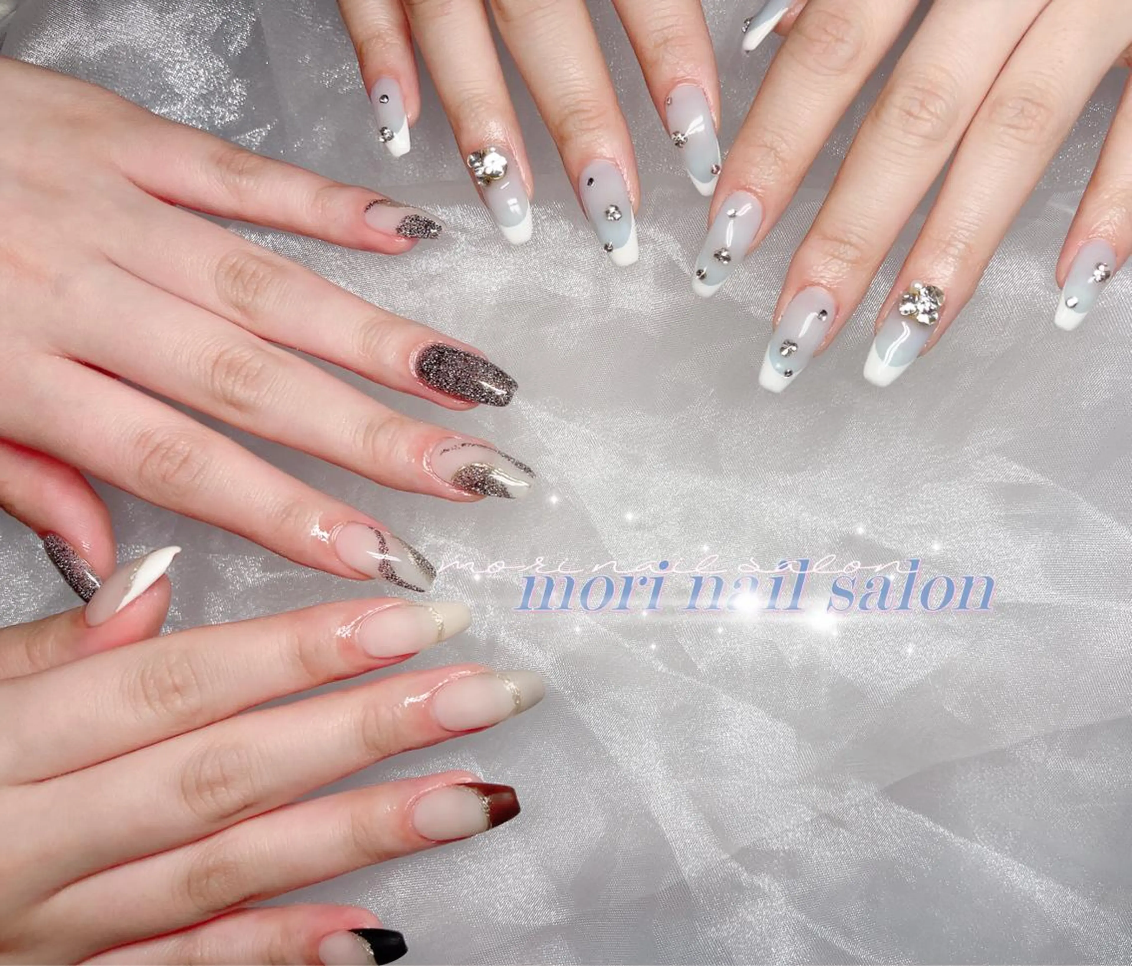 ネイル ハンドネイル 森 ネイルサロンのネイルデザイン