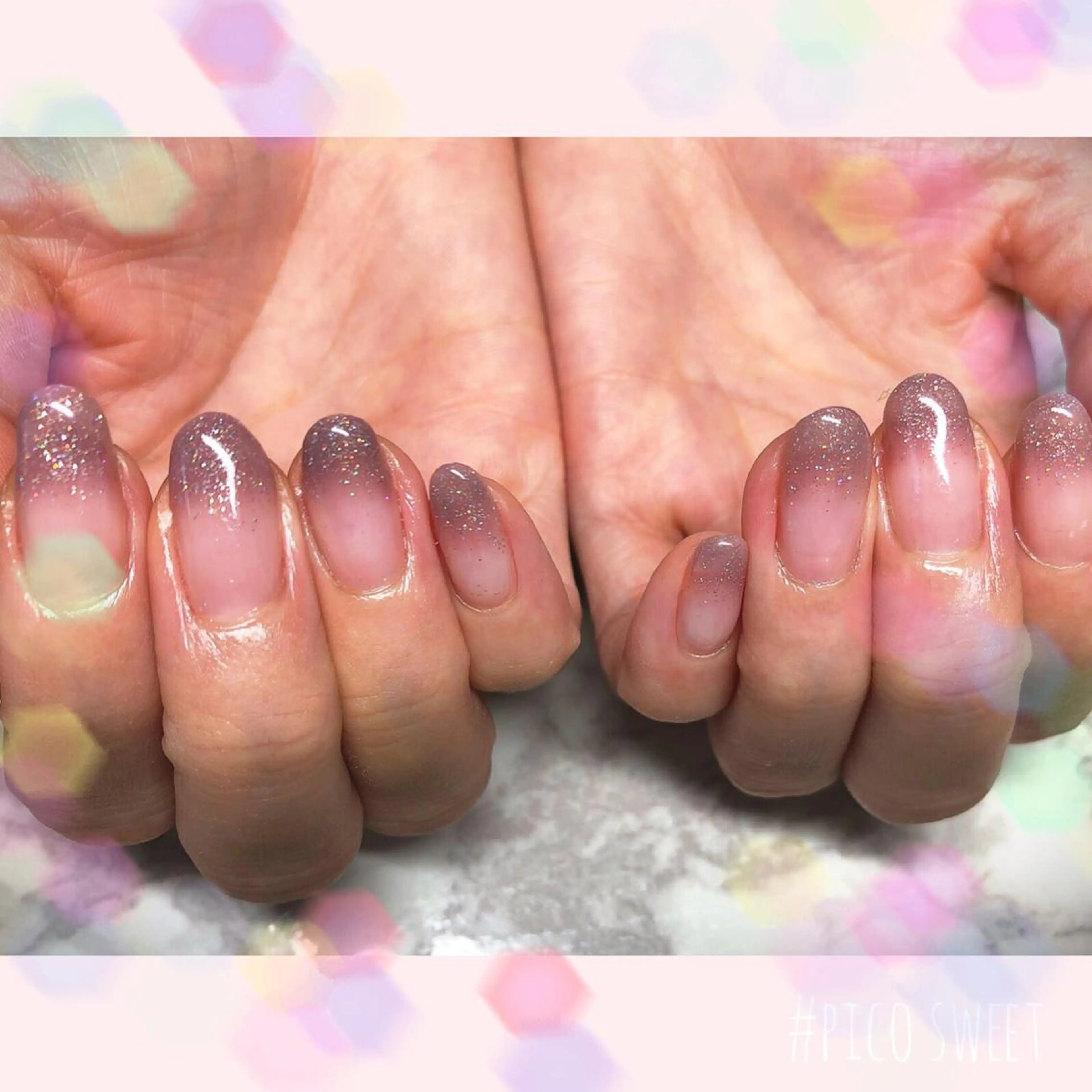 ネイル グラデーション 韓国ネイル スカルプネイル ネイルサロン翼所属・ネイルサロン 翼【仙川4分】のネイルデザイン