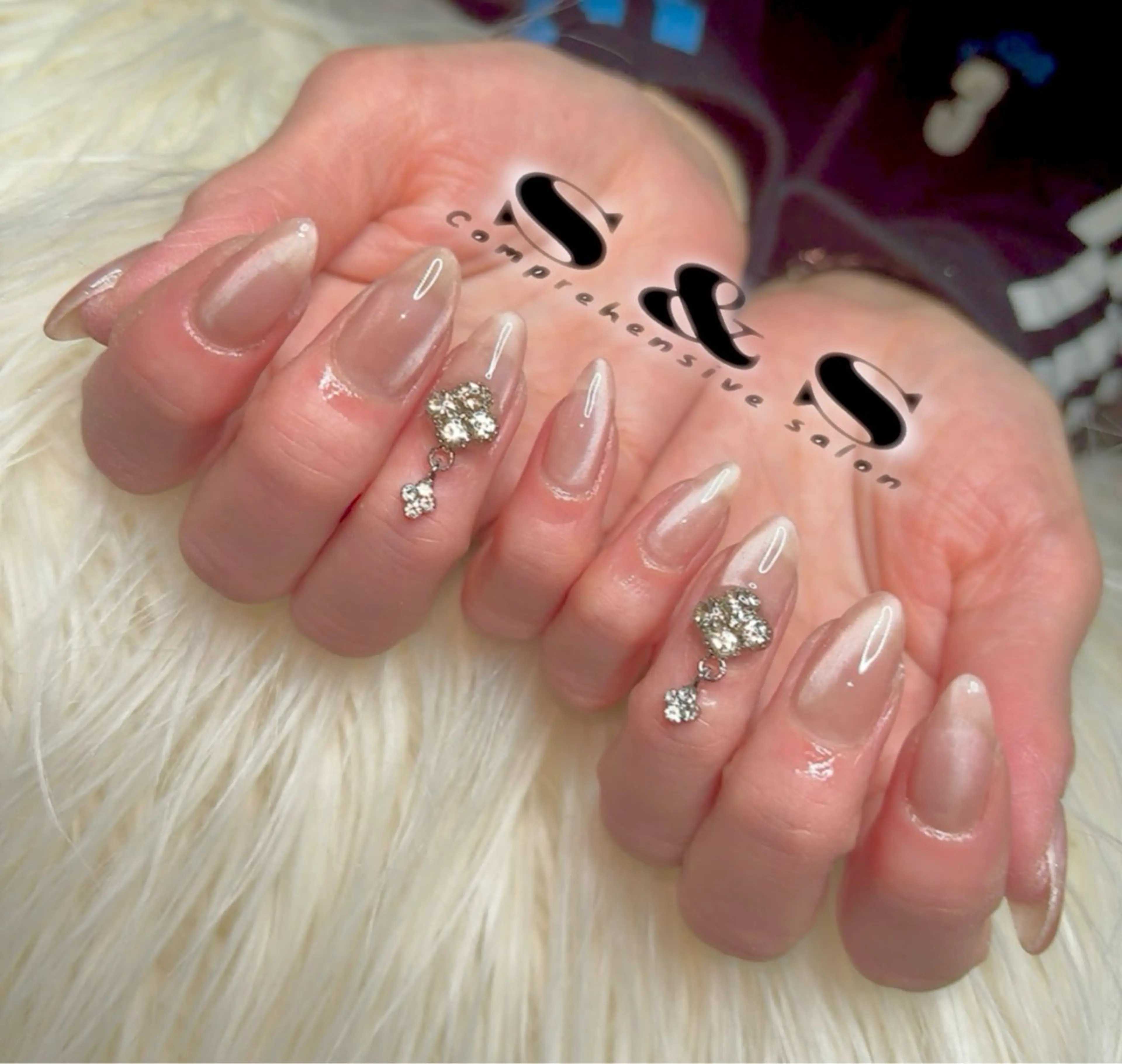 ネイル 長さ出し メンズネイル 持ち込み ワンホンネイル S&S 村田小百合のネイルデザイン