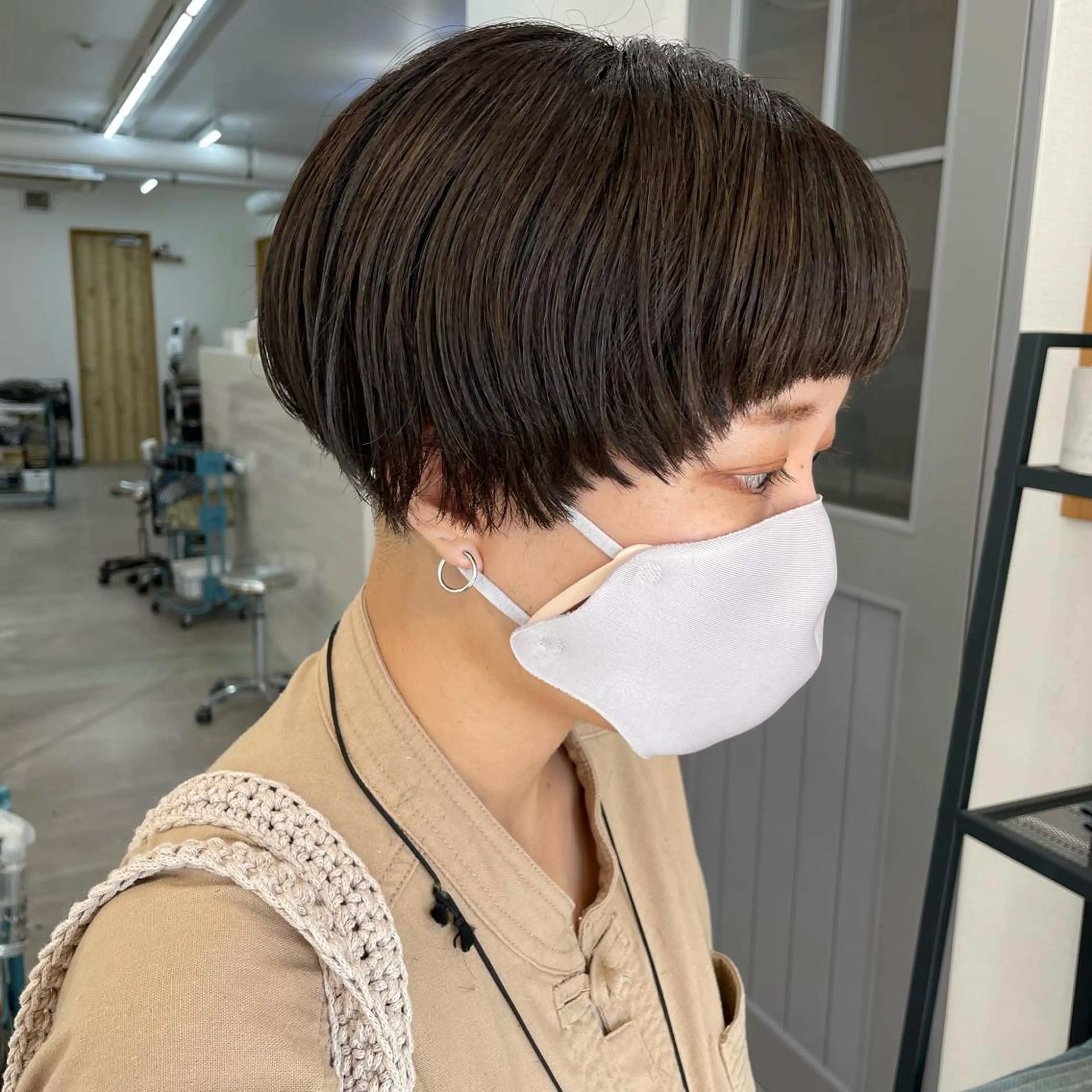 ショート ショートヘア SUNC🍀大熊 花奈絵🍀のヘアスタイル