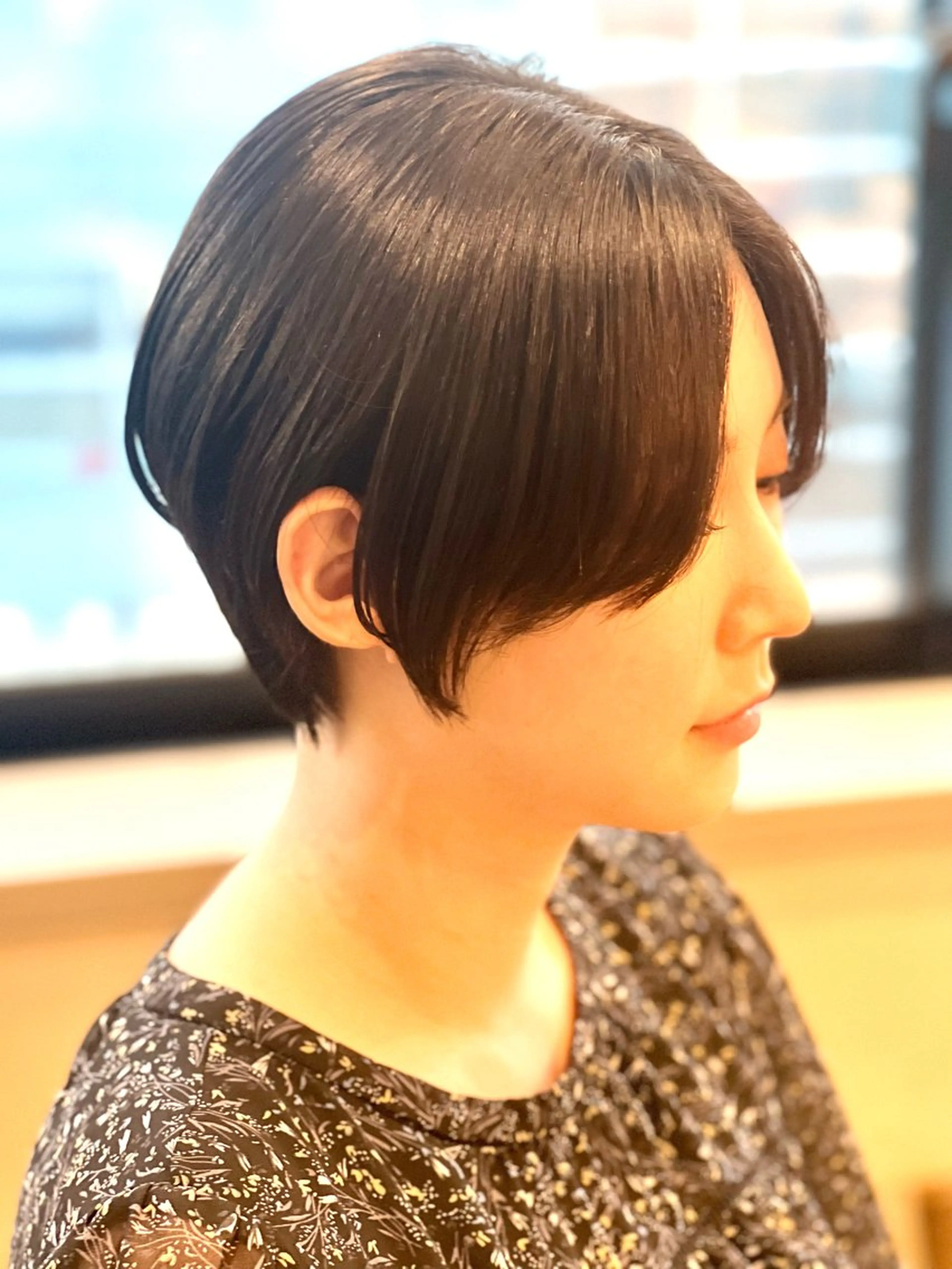 ショート カラー カット ヘアカラー トリートメント Realme  京都四条烏丸ドゥエby  yk所属・脱・パサつき髪 /髪質改善　小塚耀介のヘアスタイル
