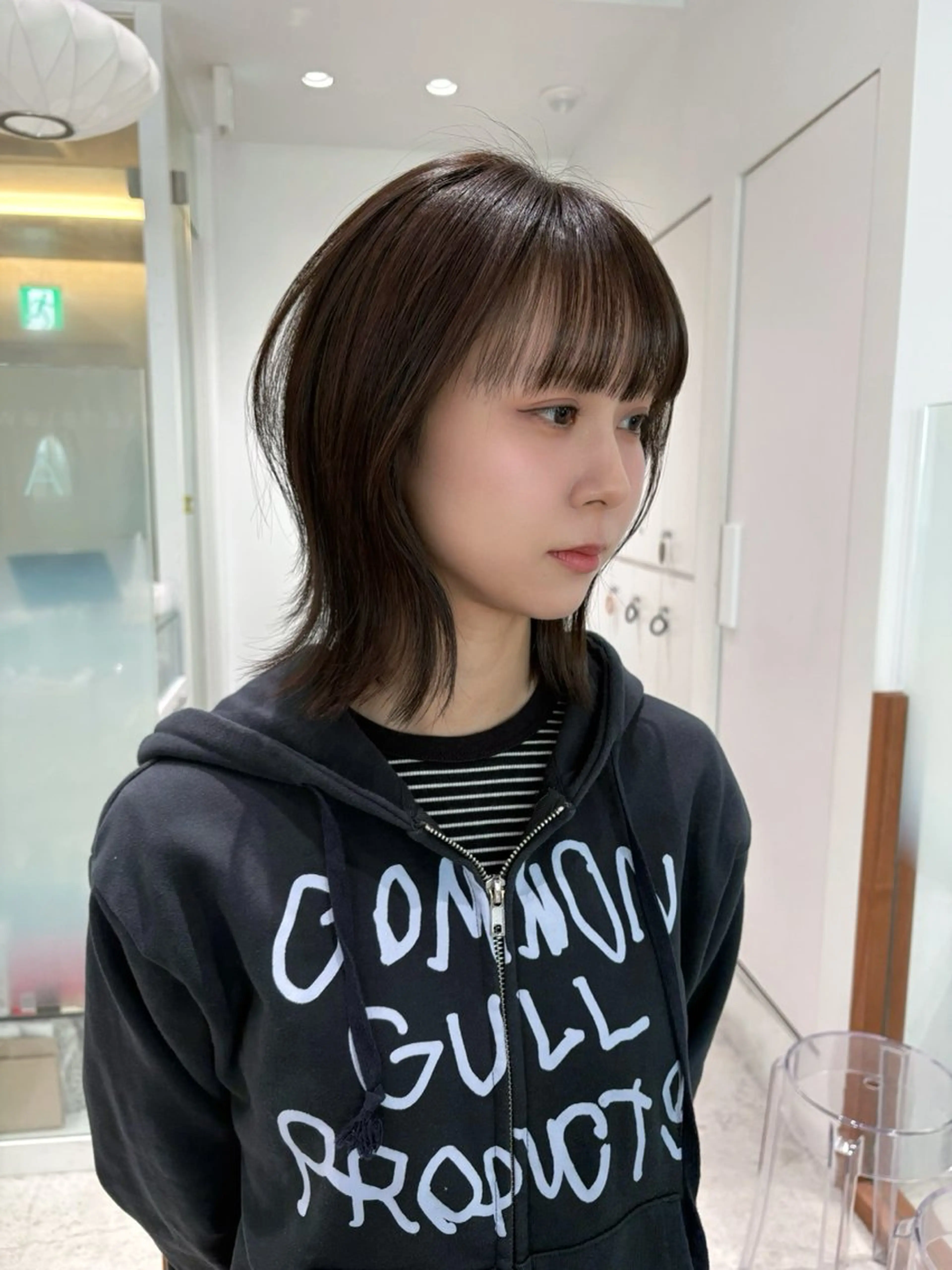 ミディアム カット トリートメント 🎀優姫 🎀  韓国レイヤーのヘアスタイル