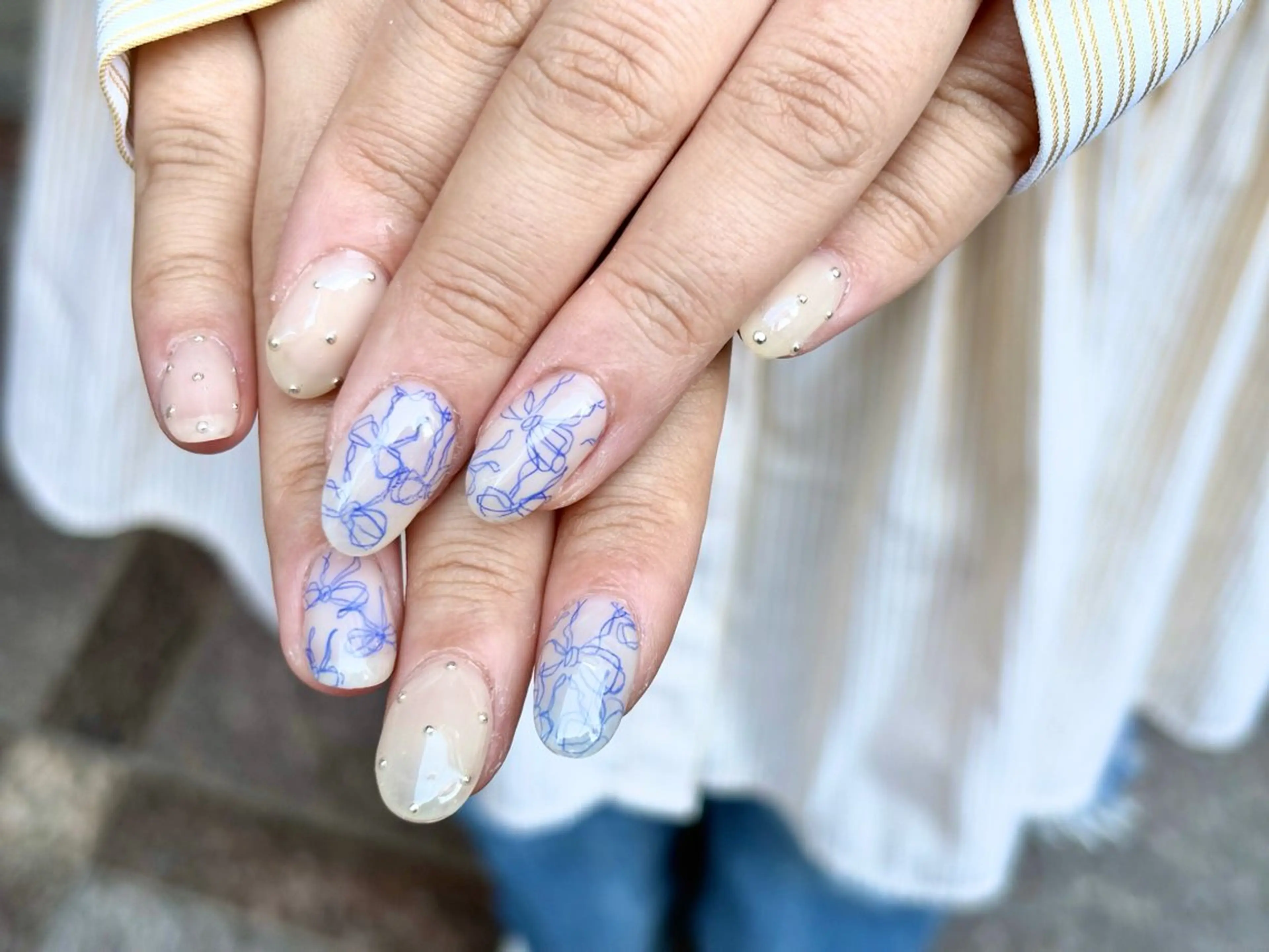 ネイル アートネイル 祇園 彩寧のネイルデザイン