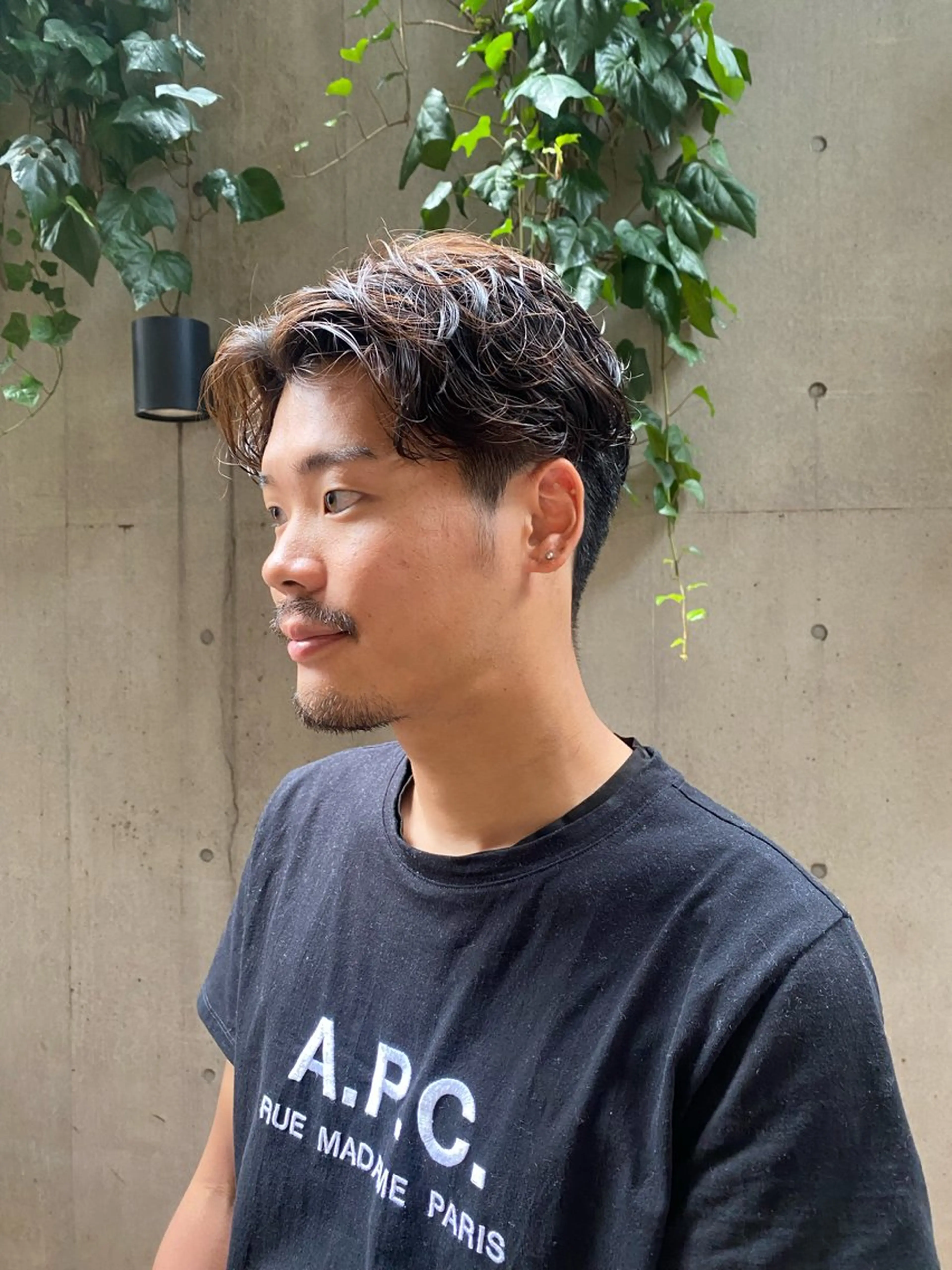 メンズ カット パーマ なみまきパーマ/ボブ パーマ🌼杉田 萌恵のヘアスタイル