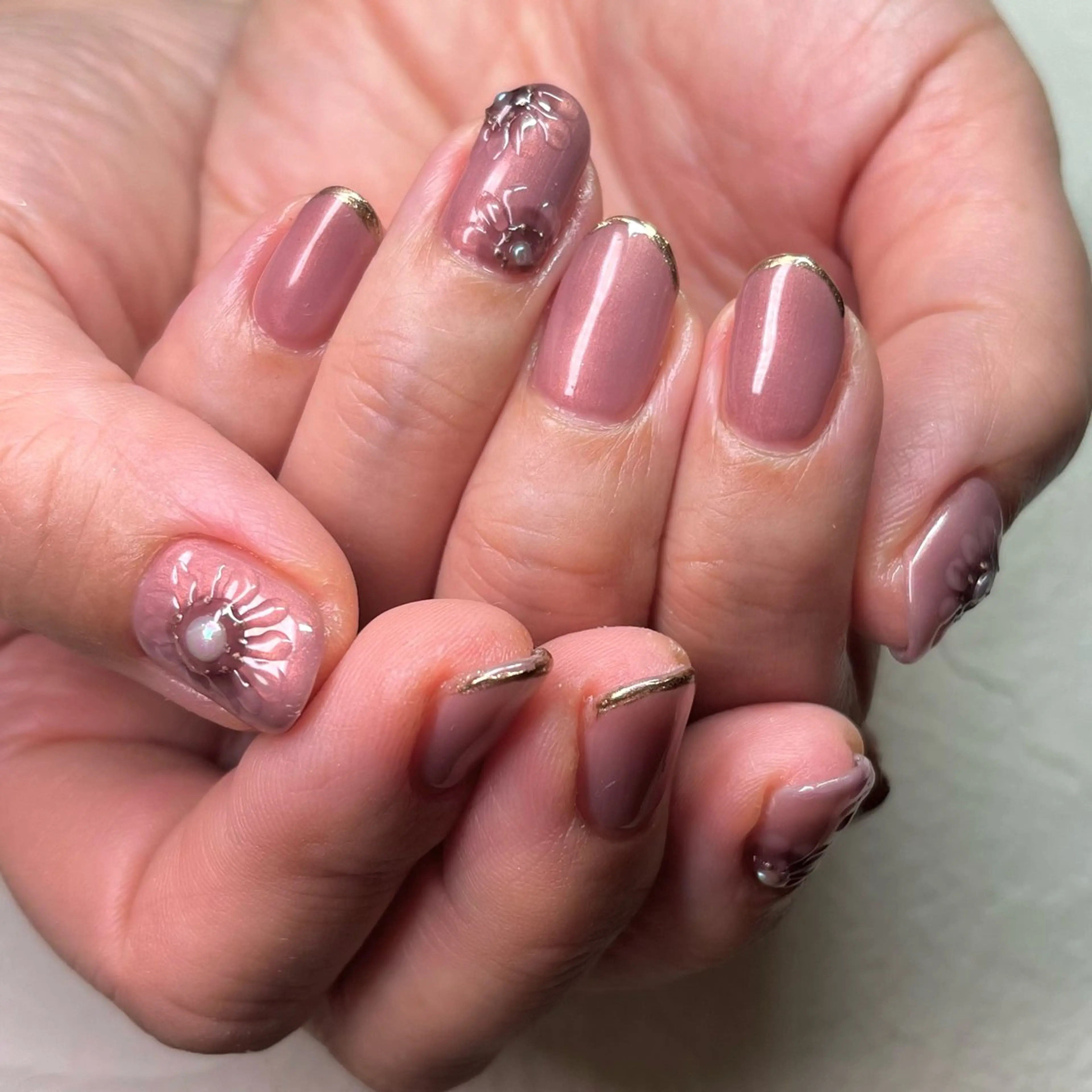 ネイル ハンドネイル ネイルスタジオ コスタ•デルマールのネイルデザイン