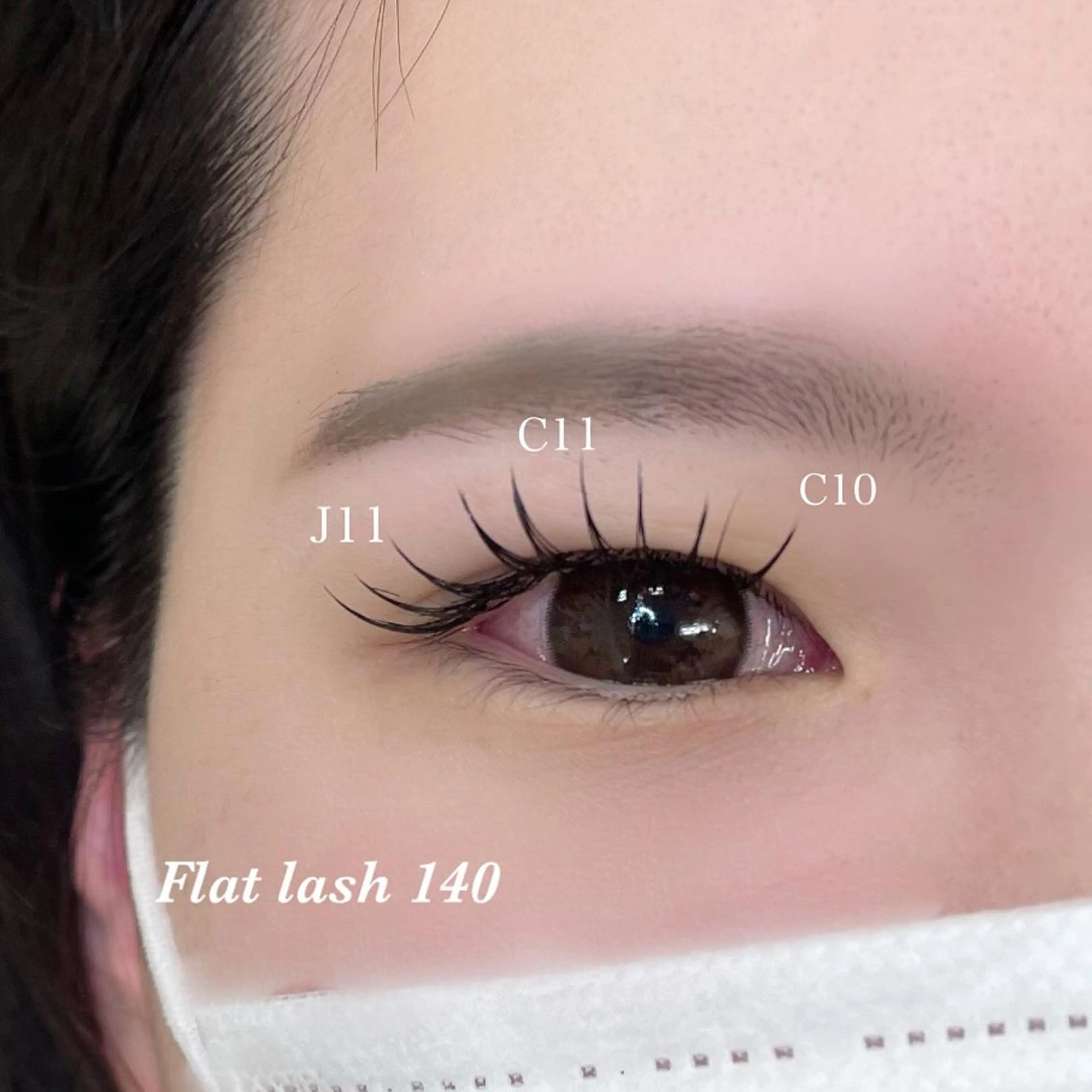 マツエク・マツパ 束感まつ毛 𝕂𝕪𝕦𝕟𝕠 韓国風/束感/恵比寿の眉毛・アイブロウイメージ