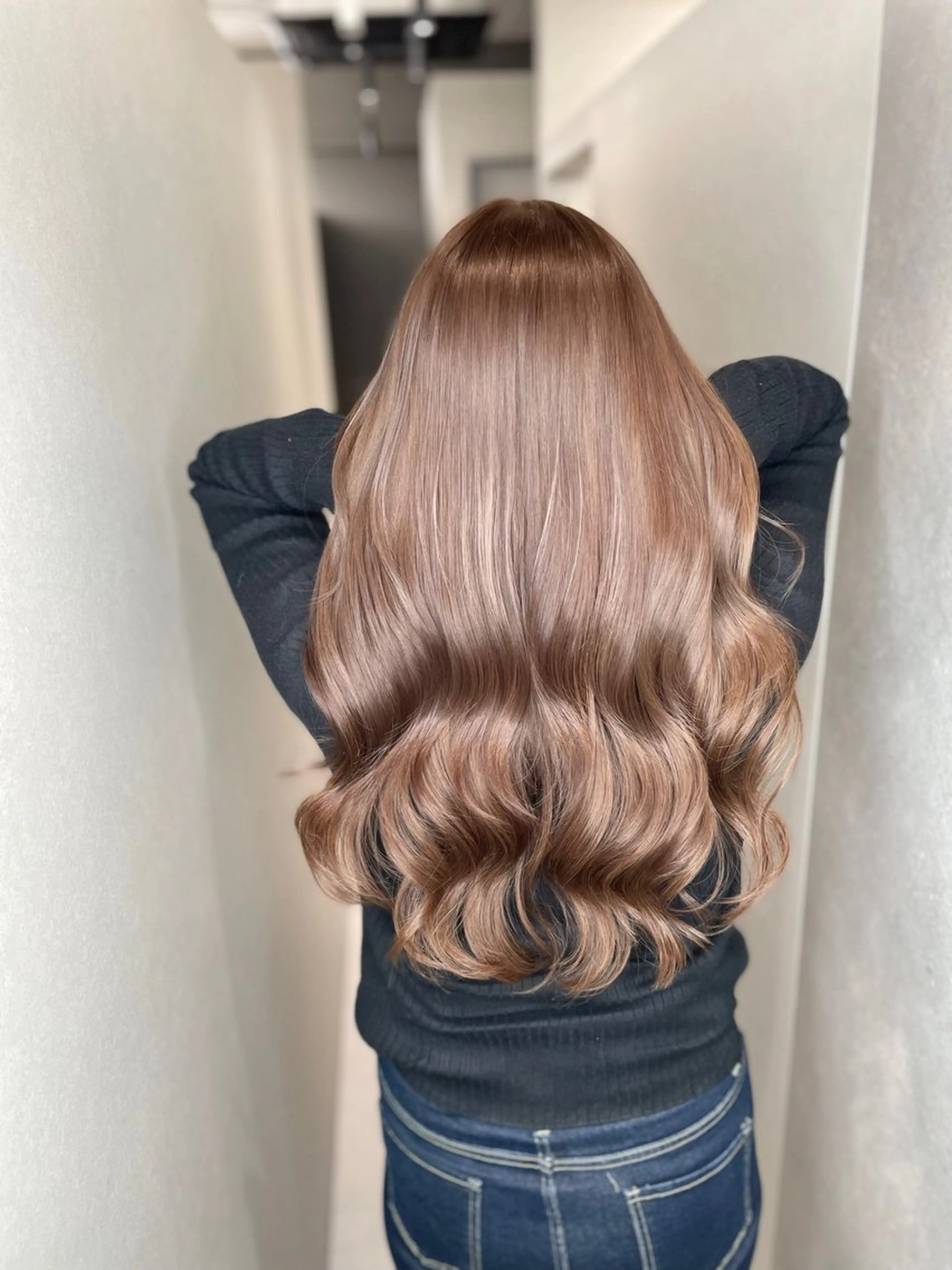 ロング カラー 透明感カラー 髪質改善 カット ヘアカラー トリートメント 今井 勝也のヘアスタイル