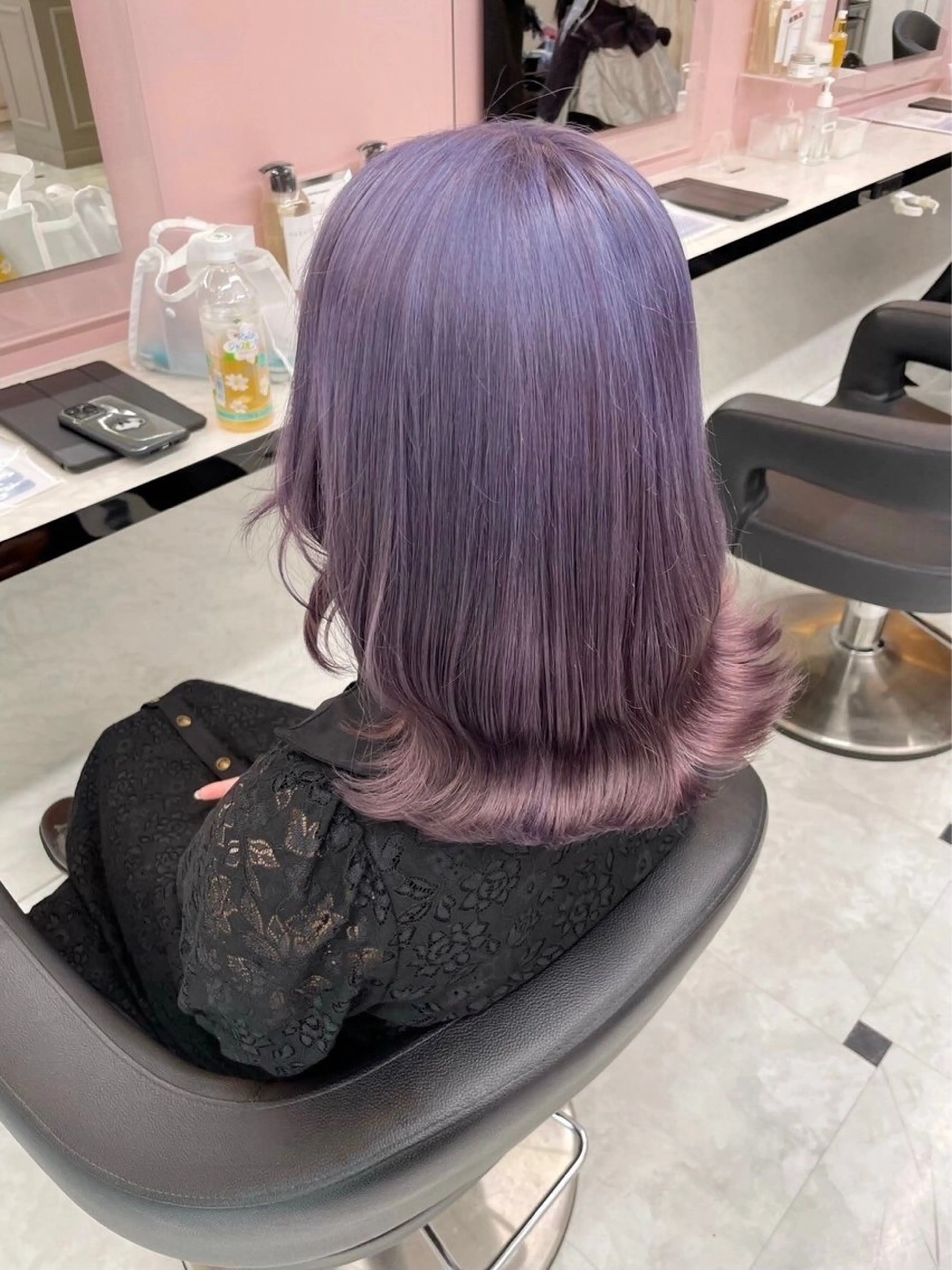 ロング ヘアカラー 似合わせ艶カラー🪽 ひかる🪽のヘアスタイル