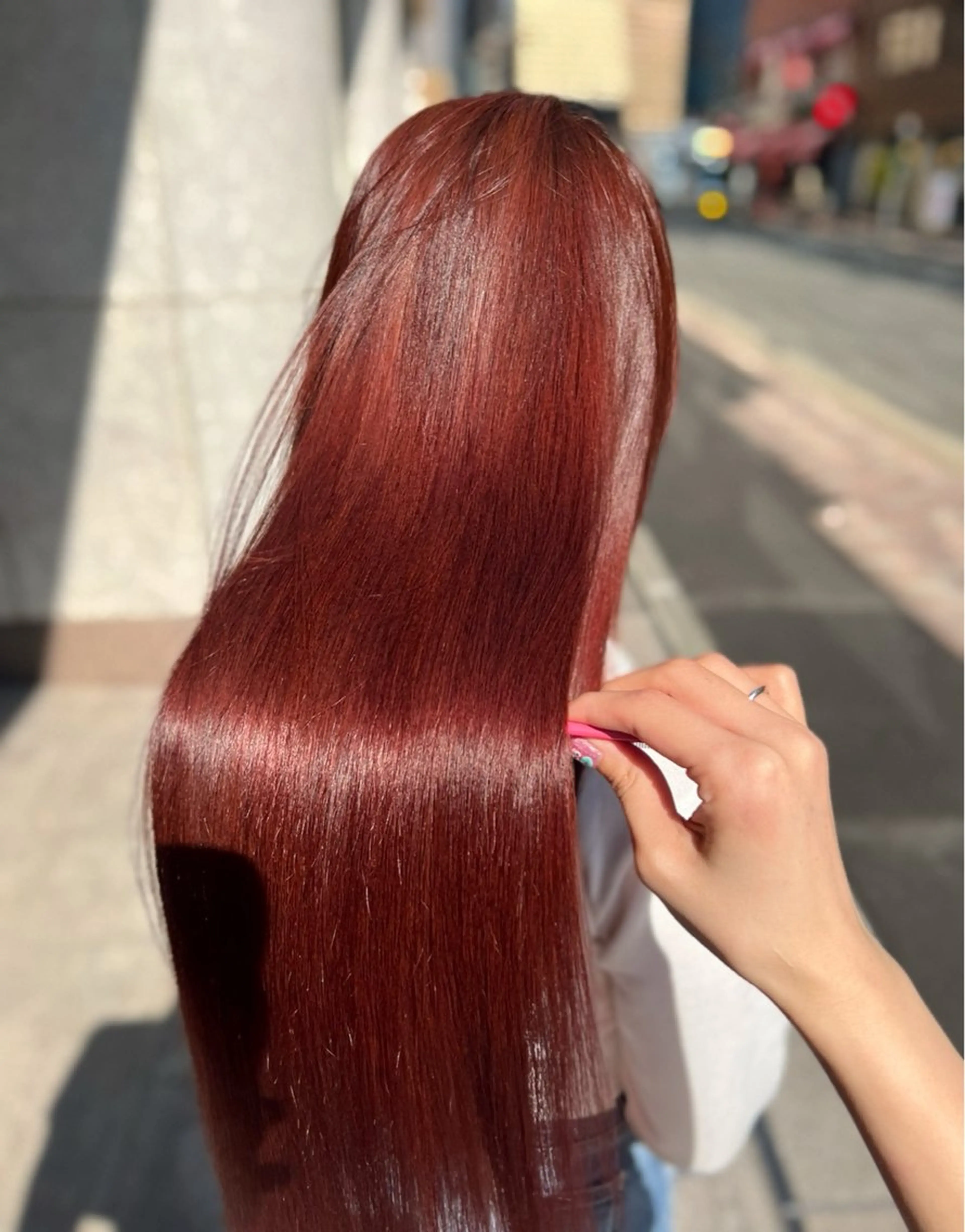 ロング カラー Ash 銀座店所属・銀座/カラー 🎀momo🎀のヘアスタイル