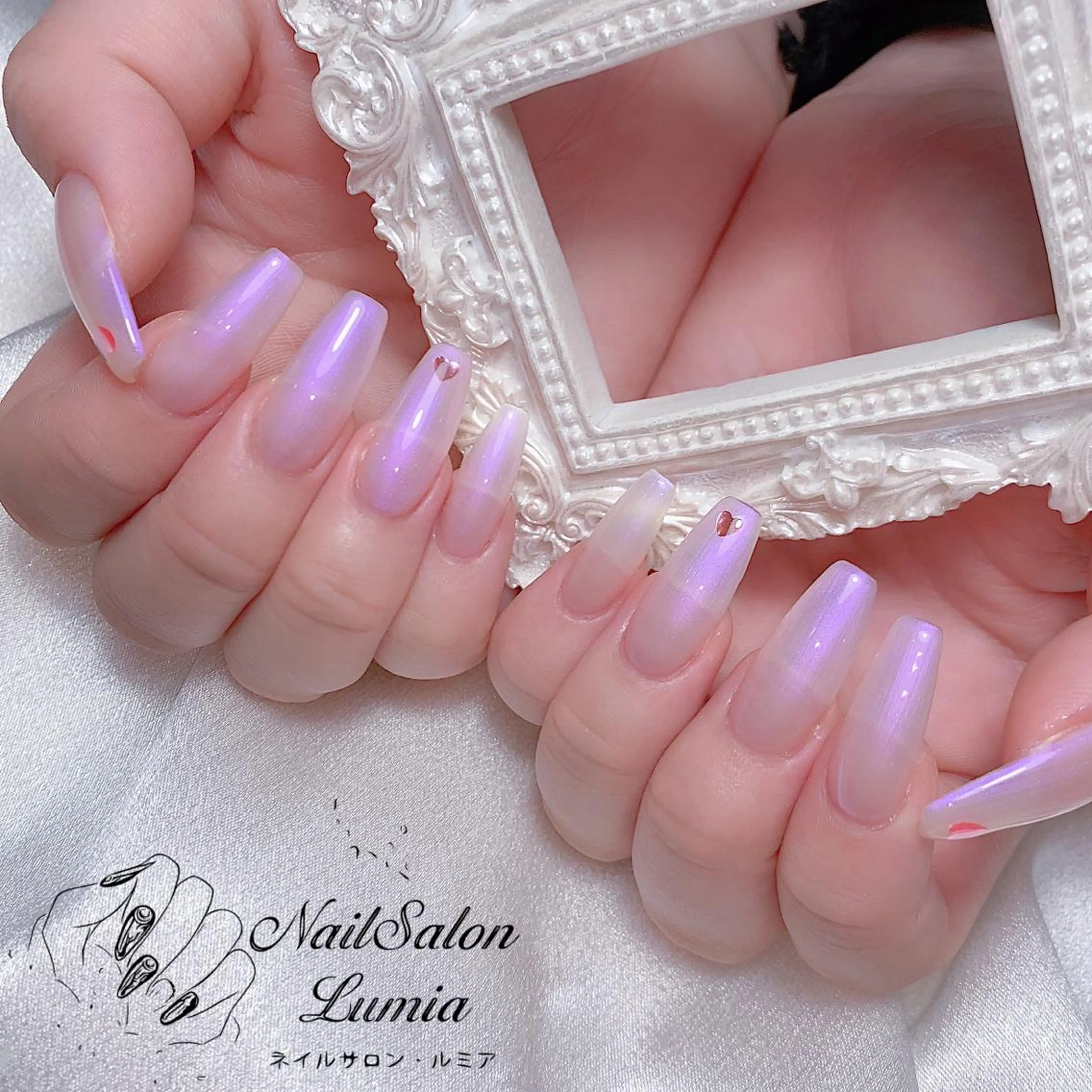 ネイル ハンドネイル ネイルサロン ルミア Lumia 店長のネイルデザイン