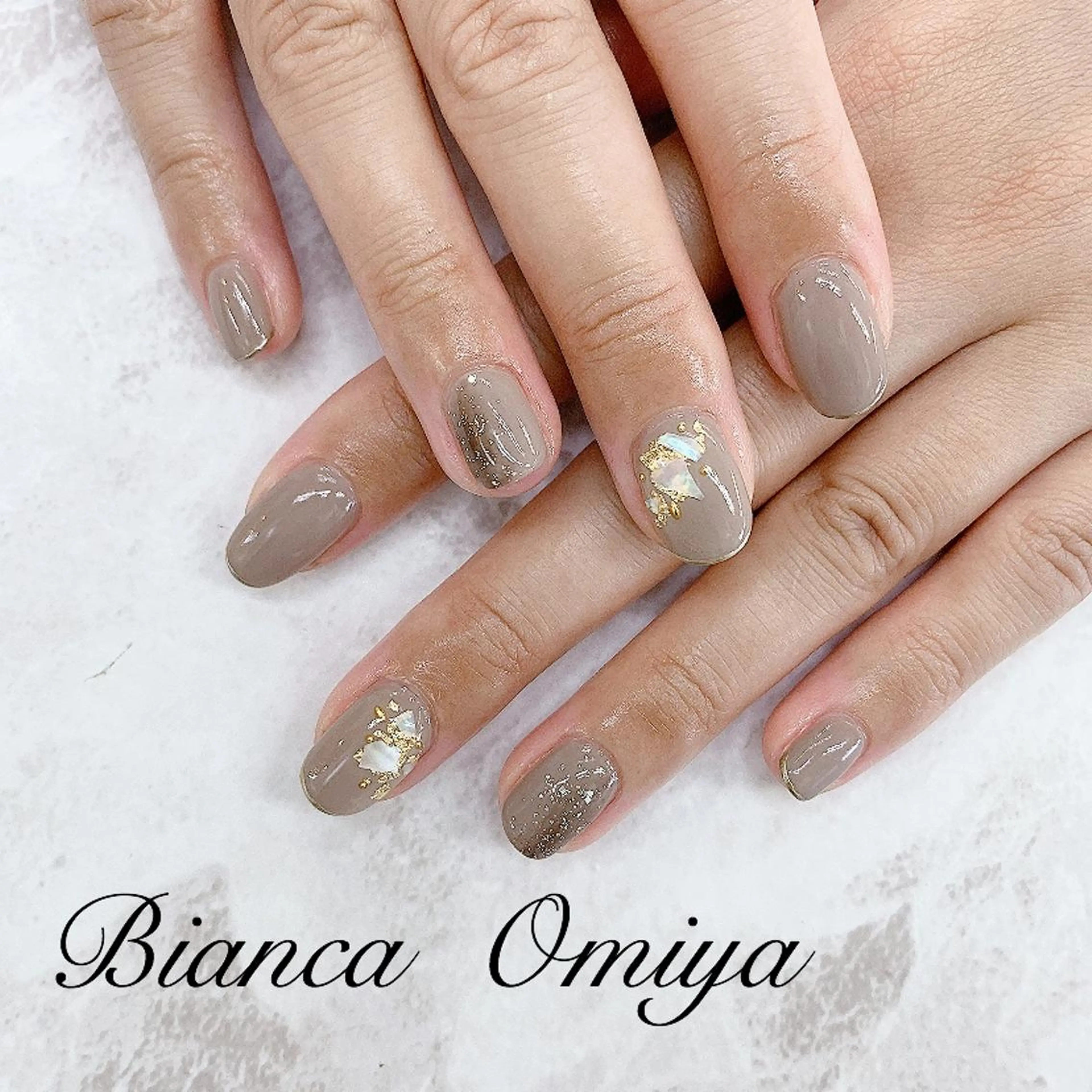 ネイル ハンドネイル ビアンカ大宮ネイル 店長 モリサワのネイルデザイン