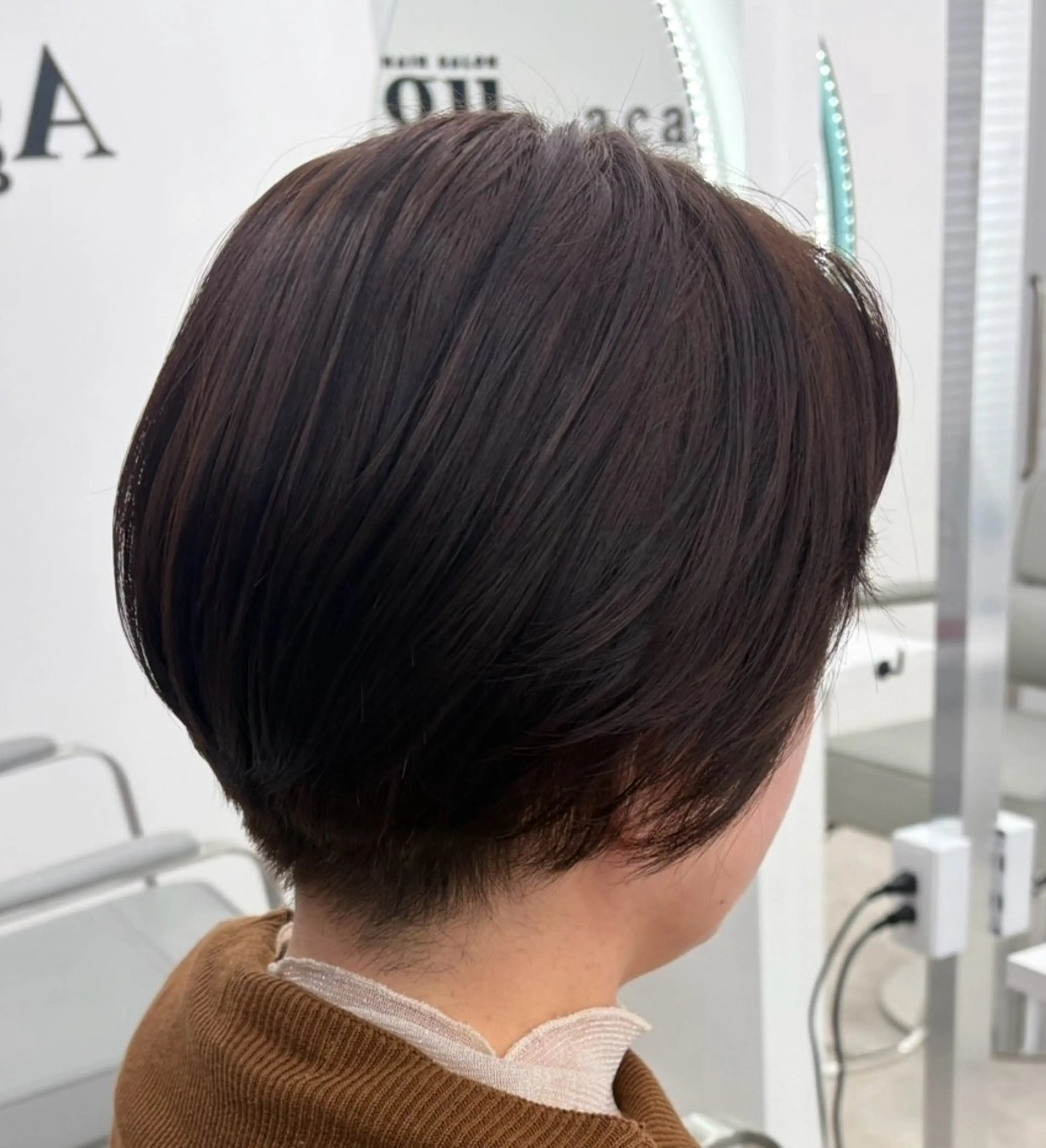 ショート Agu academy YAMAGATA所属・髙梨 蒼空のヘアスタイル