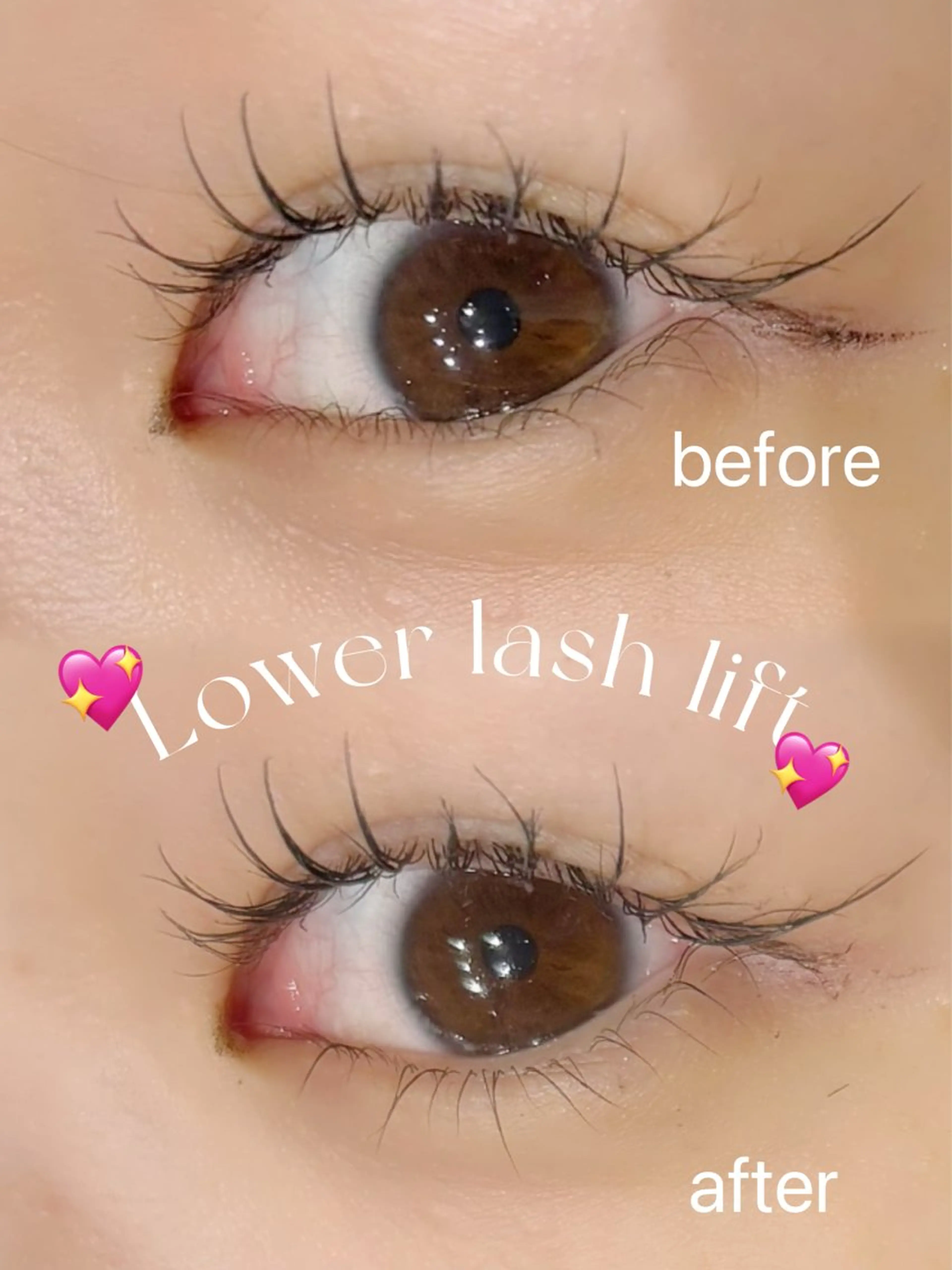 マツエク・マツパ まつげパーマ 下まつげエクステ マツパ 束感韓国アイドル🎀 まつ毛YUA🍒のマツエク・マツパデザイン