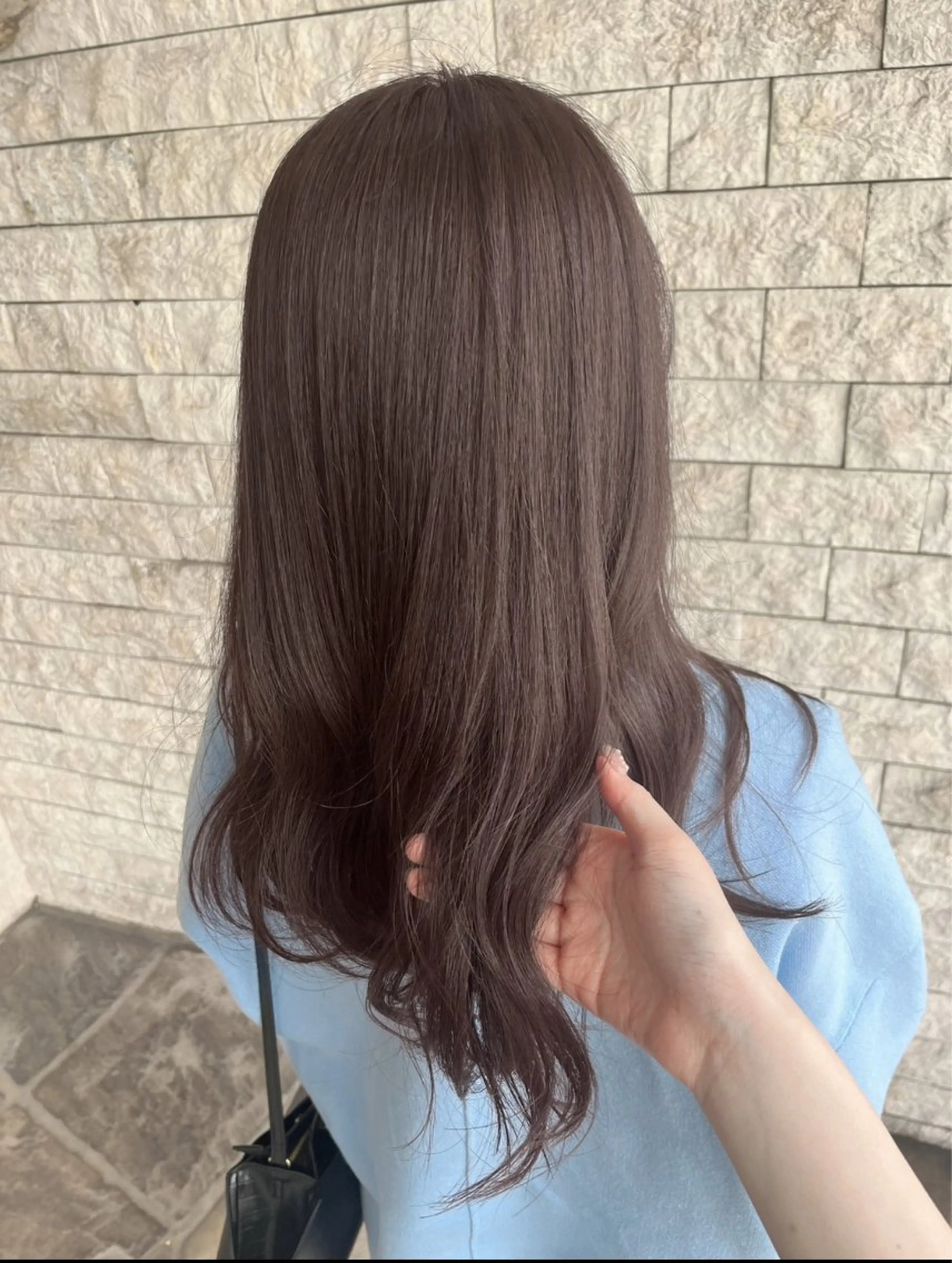 ロング カラー カット ヘアカラー トリートメント 透明感カラー／ 艶感カラー／RAMUのヘアスタイル